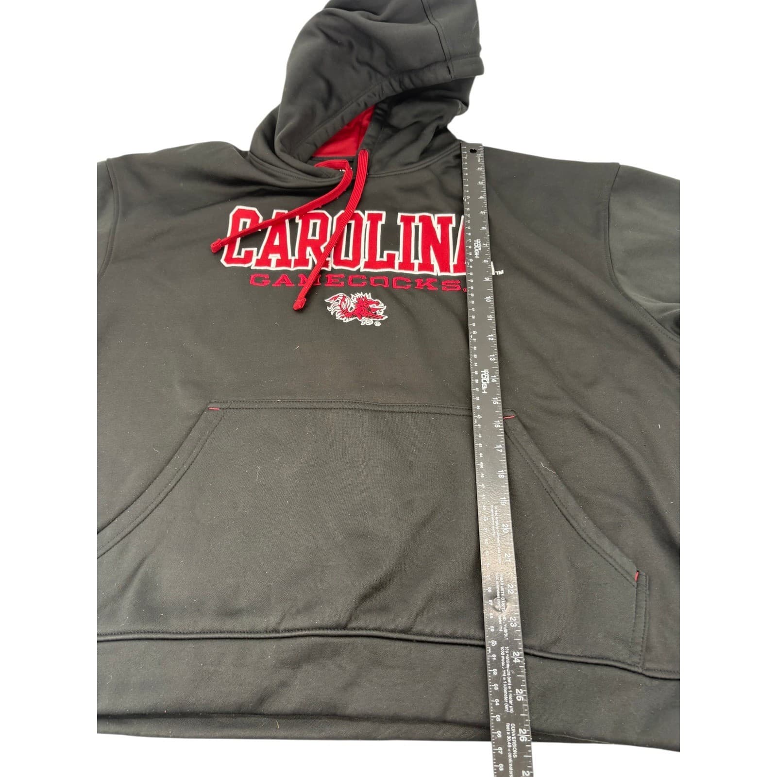 Section 101 Majestic South Carolina Gamecocks Mens XL Hoodie Black NCAA 6046 - Thumbnail 5