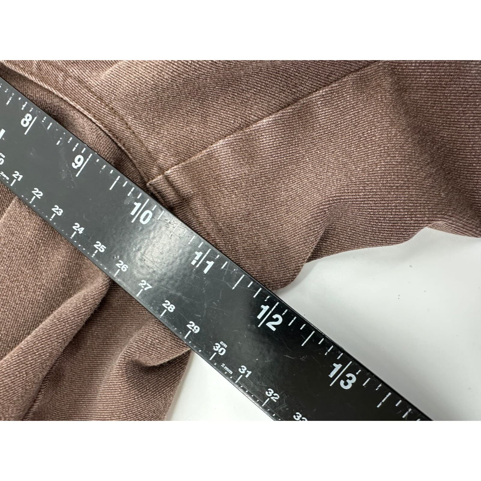 Lauren Ralph Lauren Womens Brown Cotton Blend Zipper Pockets Pants Size 8P - Thumbnail 5