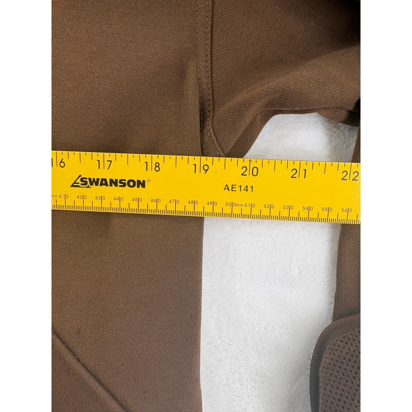 Jones New York Jacket Womens Size L Button Up Knit Jacket Brown Cotton Spandex - Thumbnail 3