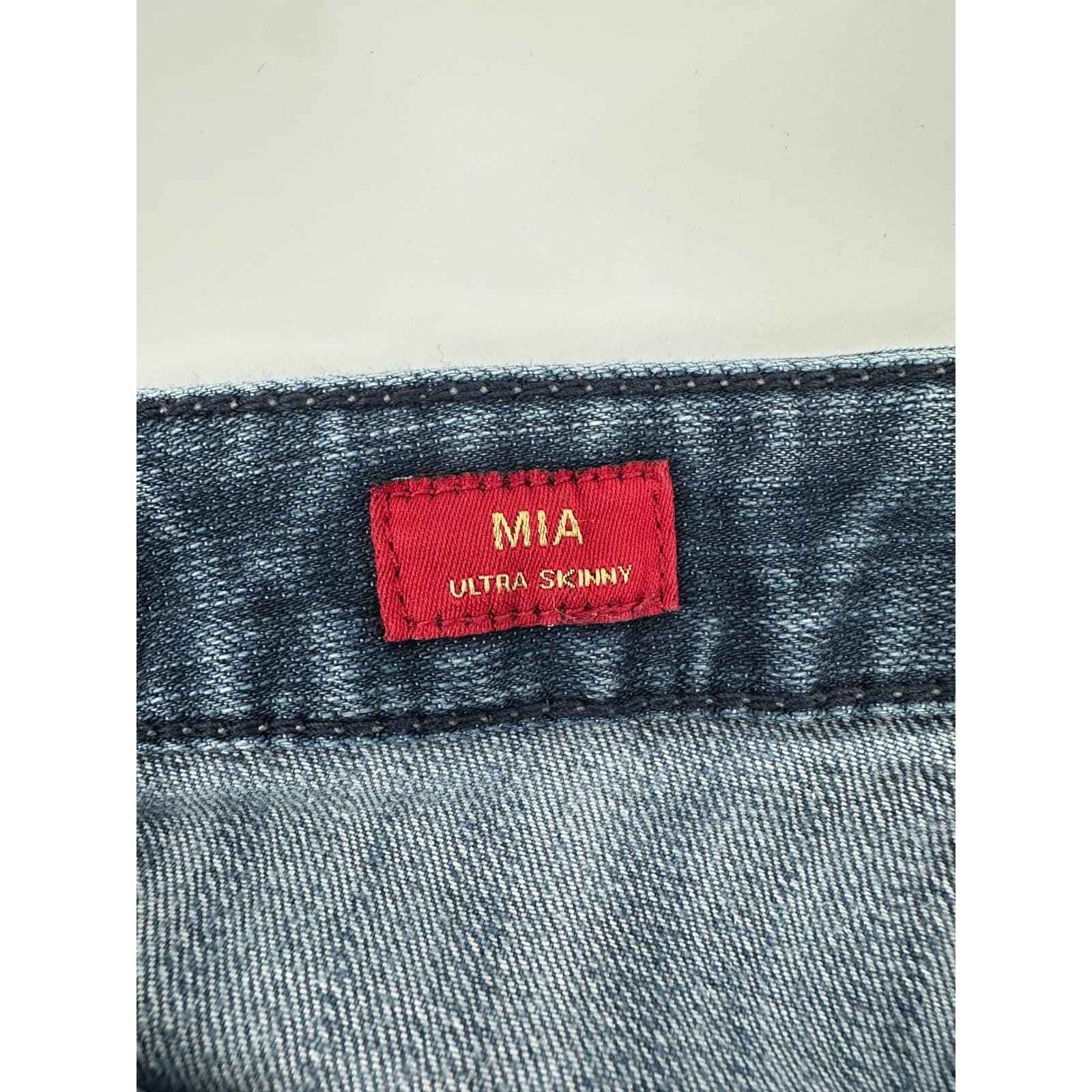 Express Womens MIA Ultra Skinny Jeans Blue Wash Size 10S - Thumbnail 2