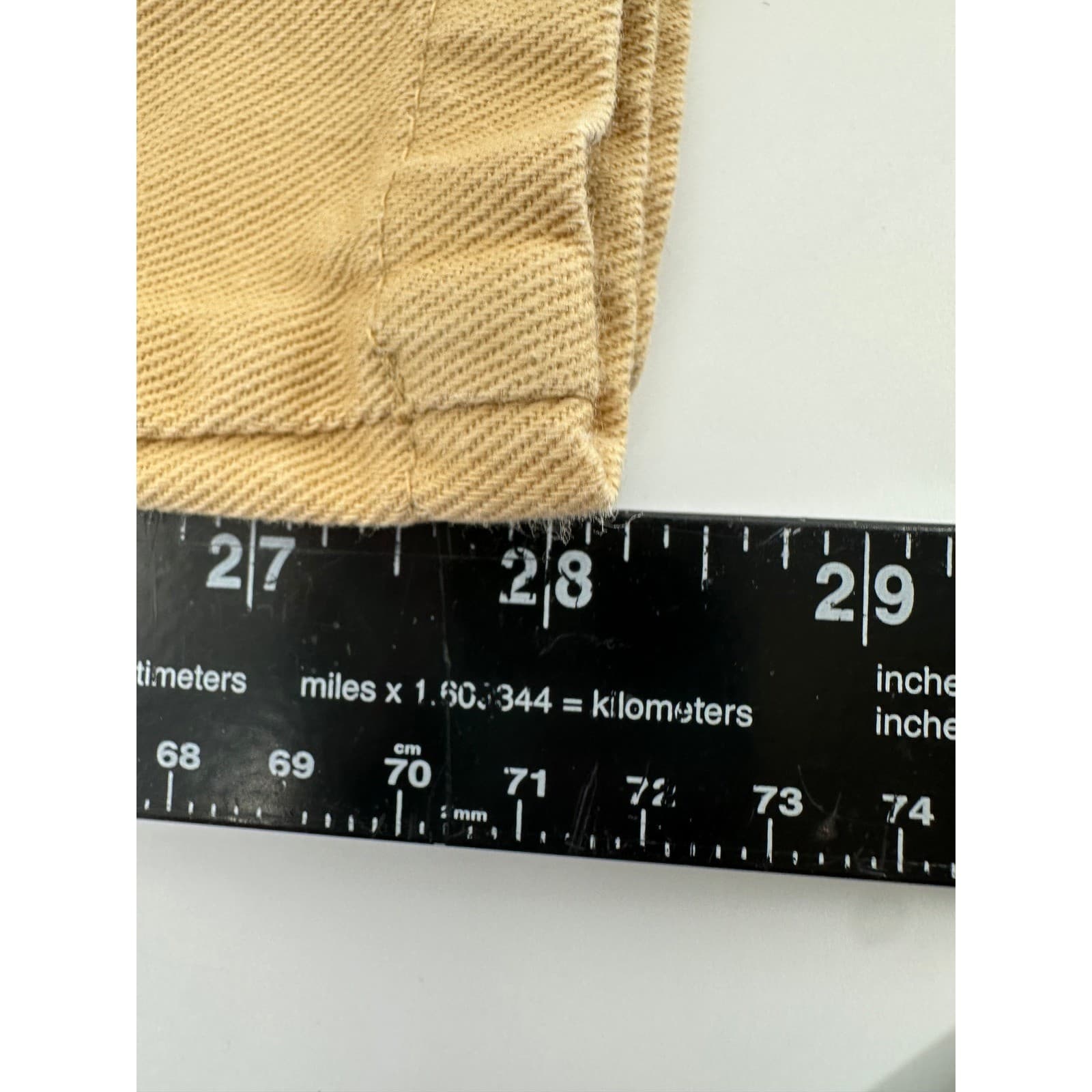 Chadwicks Women's Khaki Tan Straight Leg Pants Size 10P - Thumbnail 6