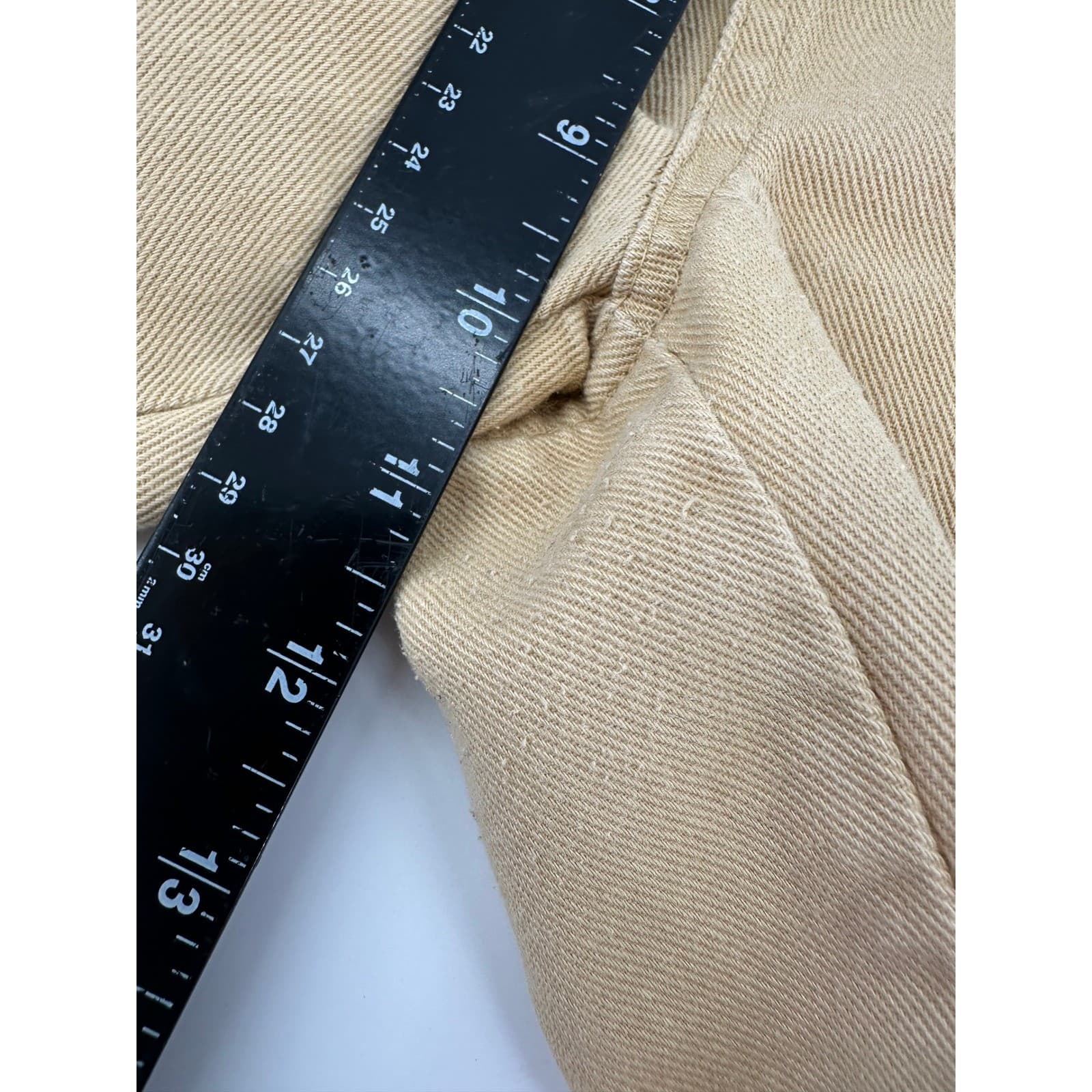 Chadwicks Women's Khaki Tan Straight Leg Pants Size 10P - Thumbnail 5