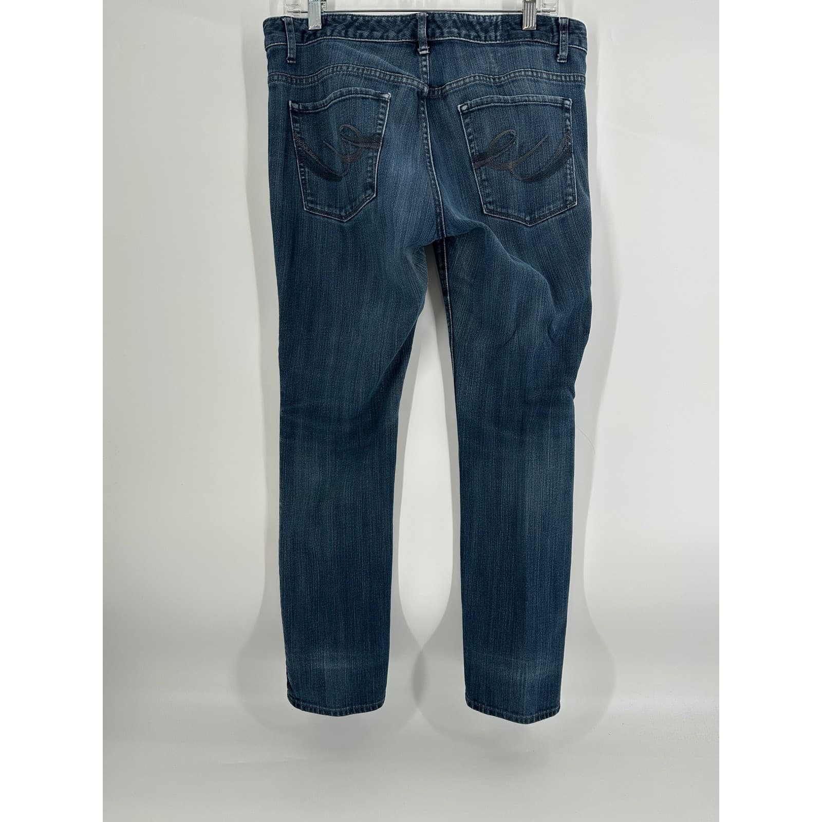 Express Womens MIA Ultra Skinny Jeans Blue Wash Size 10S - Thumbnail 10