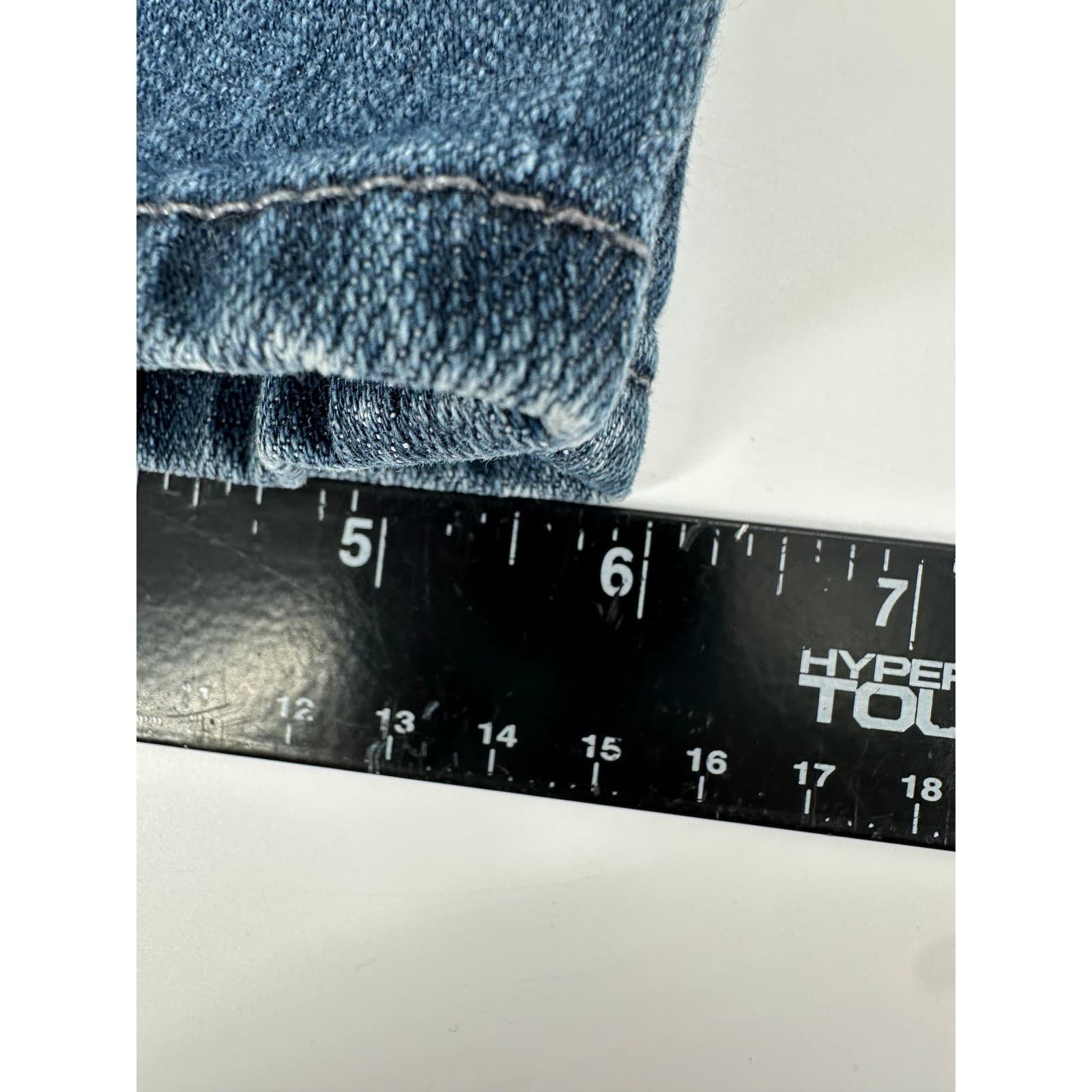 Express Womens MIA Ultra Skinny Jeans Blue Wash Size 10S - Thumbnail 8