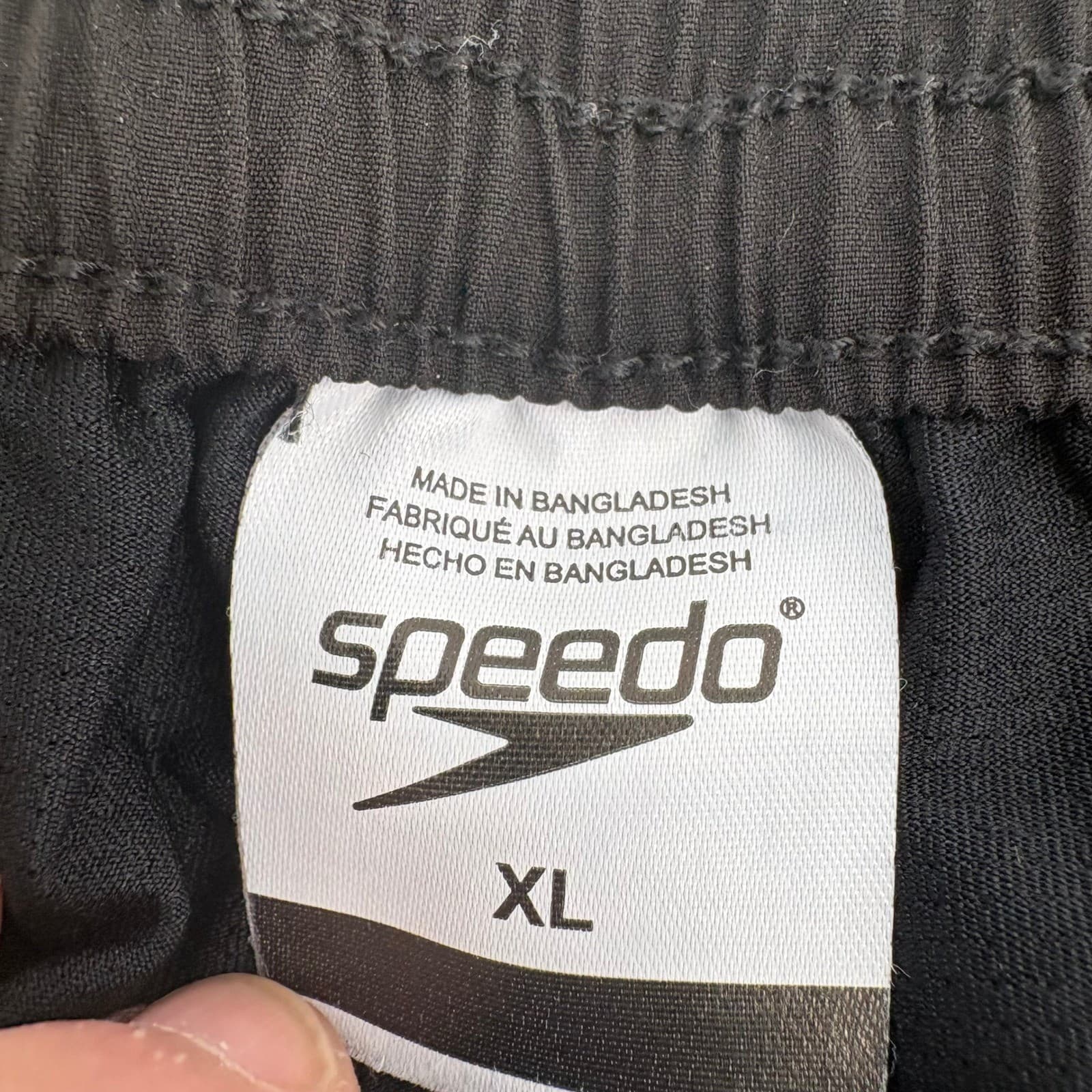 Speedo Women's Black Athletic Skort Size XL Drawstring Waist Pull On - Thumbnail 3