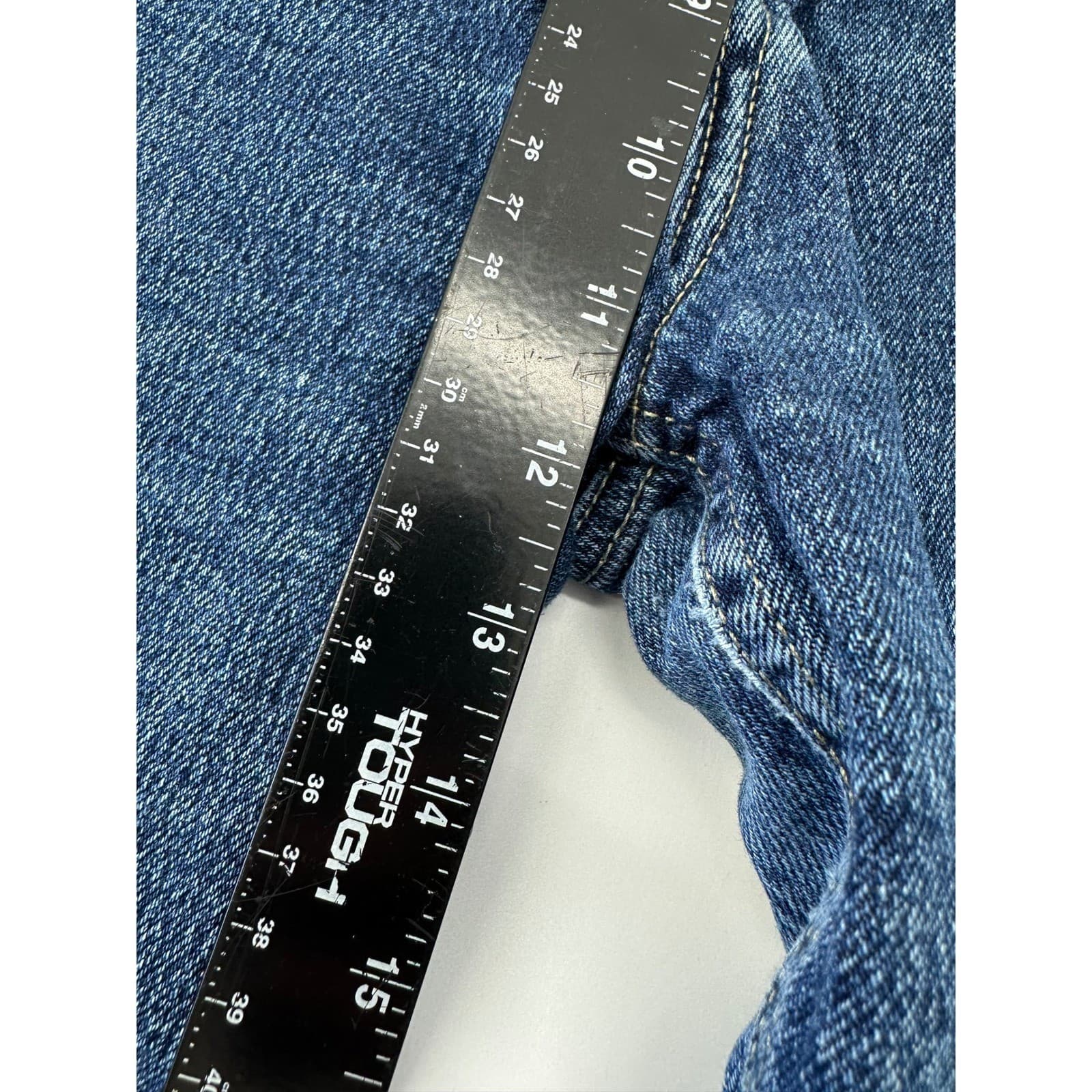 Route 66 Women's Blue Denim Stretch Fit Jeans Size 7/8 - Thumbnail 5