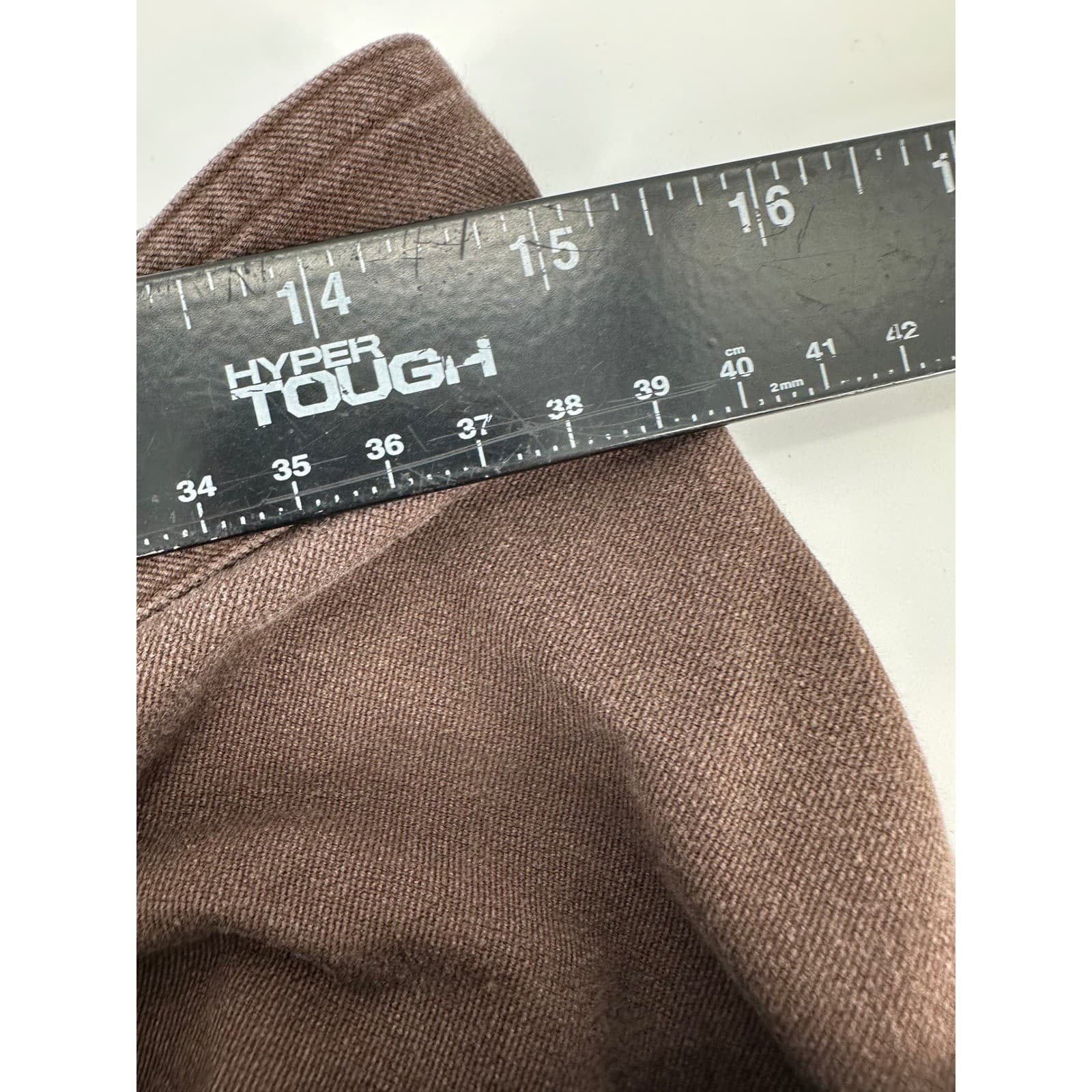 Lauren Ralph Lauren Womens Brown Cotton Blend Zipper Pockets Pants Size 8P - Thumbnail 4