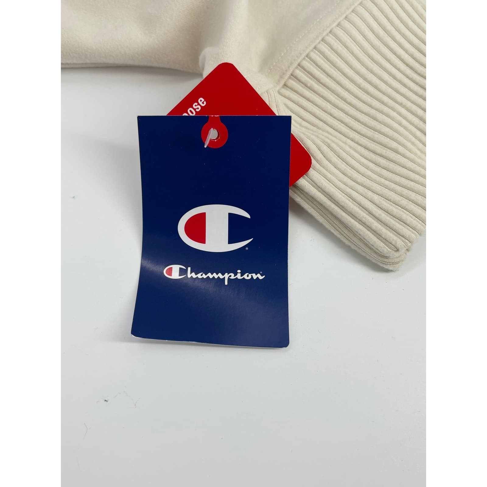 Champion Authentic Athleticwear 2XL Pullover V-Neck Ribbed Trim Sweatshirt - Thumbnail 10