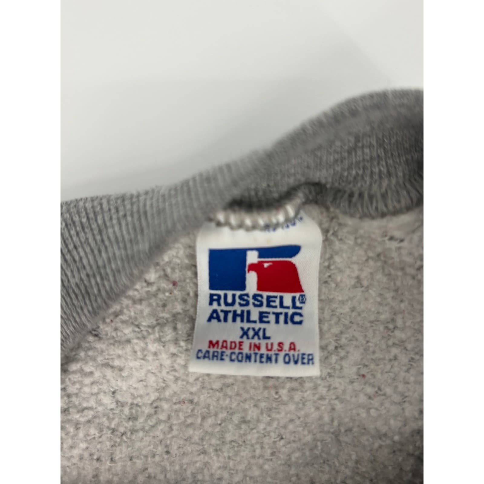MT HOPE MUSTANGS FOOTBALL 1998 Russell Athletic Mens XXL Gray Sweatshirt - Thumbnail 5