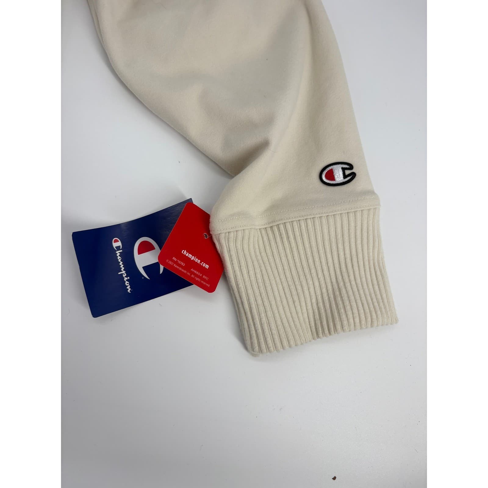 Champion Authentic Athleticwear 2XL Pullover V-Neck Ribbed Trim Sweatshirt - Thumbnail 8