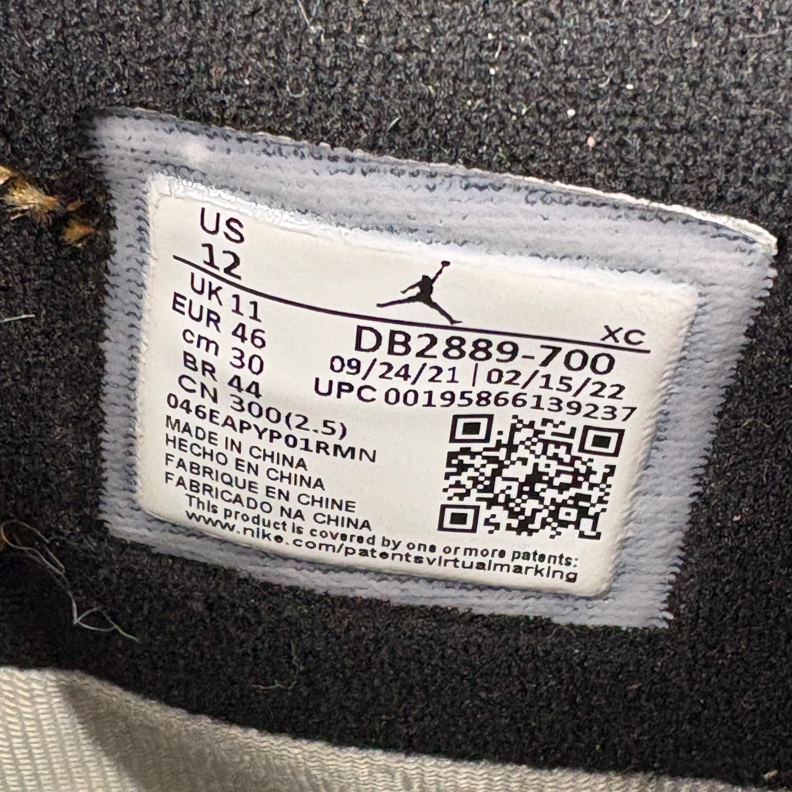 Air Jordan 1 Retro High OG Yellow Ochre DB2889-700 Size 12 Men's Used Authentic - Thumbnail 4