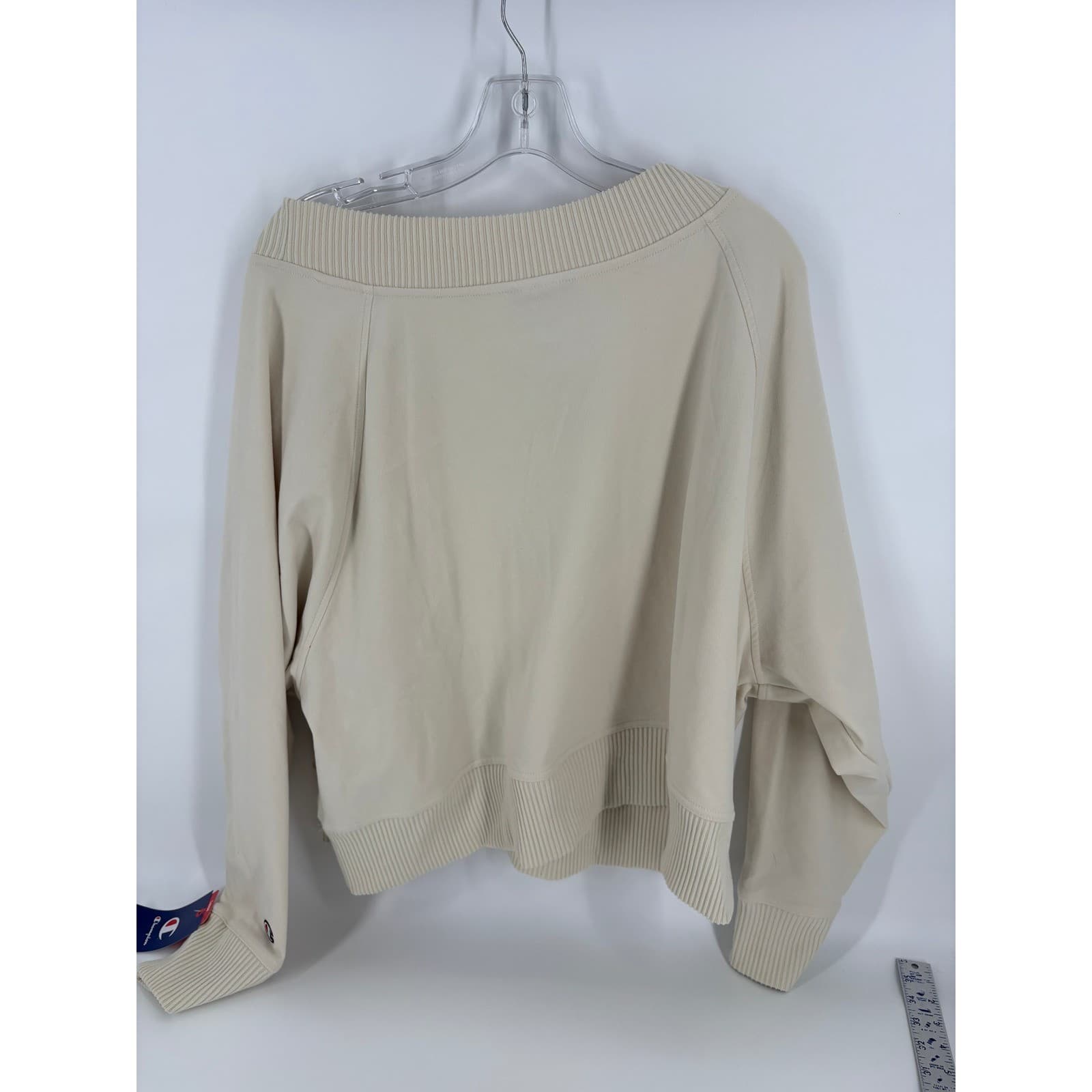 Champion Authentic Athleticwear 2XL Pullover V-Neck Ribbed Trim Sweatshirt - Thumbnail 4