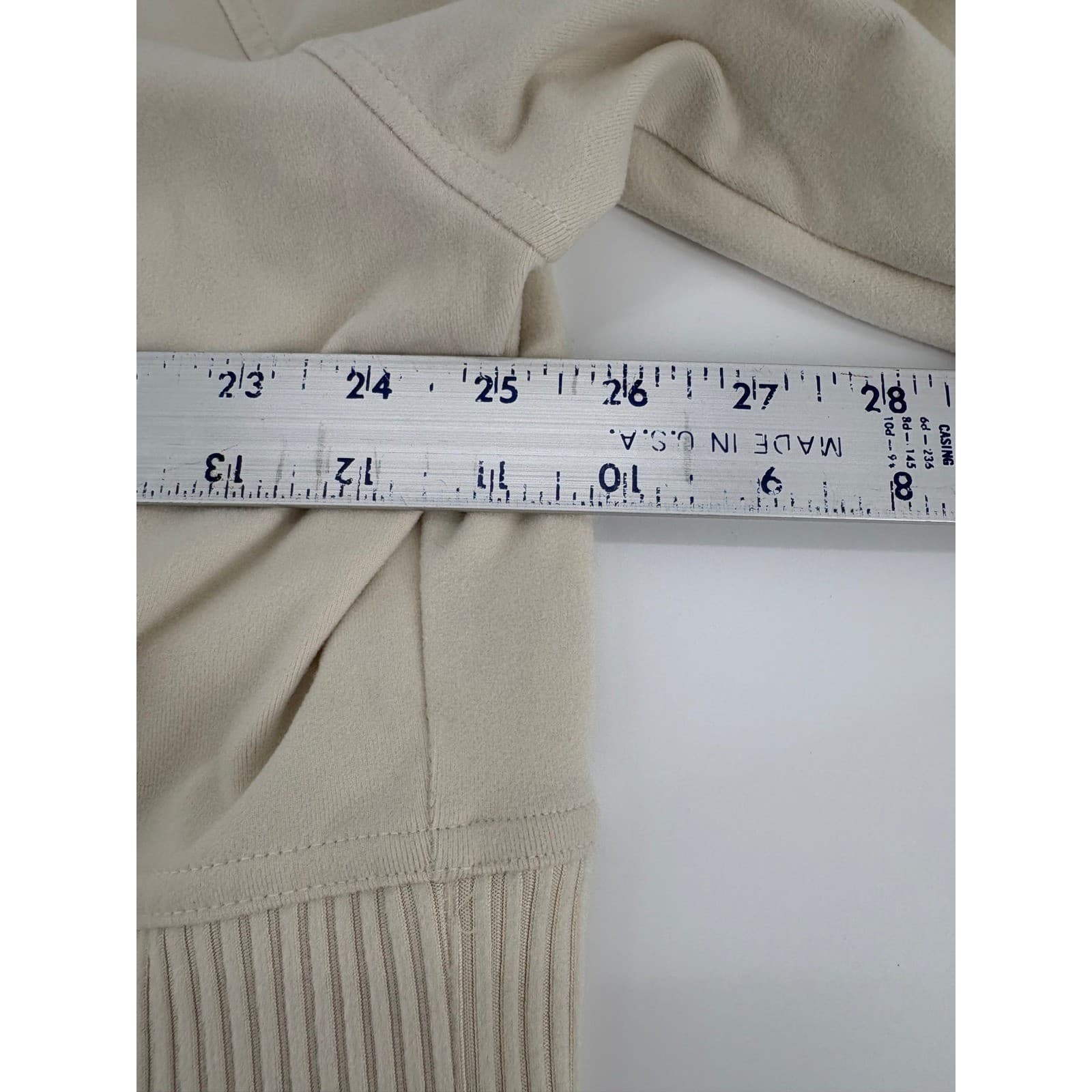 Champion Authentic Athleticwear 2XL Pullover V-Neck Ribbed Trim Sweatshirt - Thumbnail 6