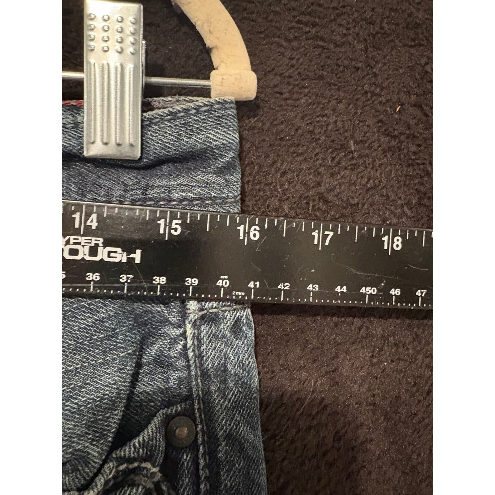 Aeropostale Essex Jeans Mens 30x32 Blue Denim Straight Leg Casual Pants 30 - Thumbnail 3