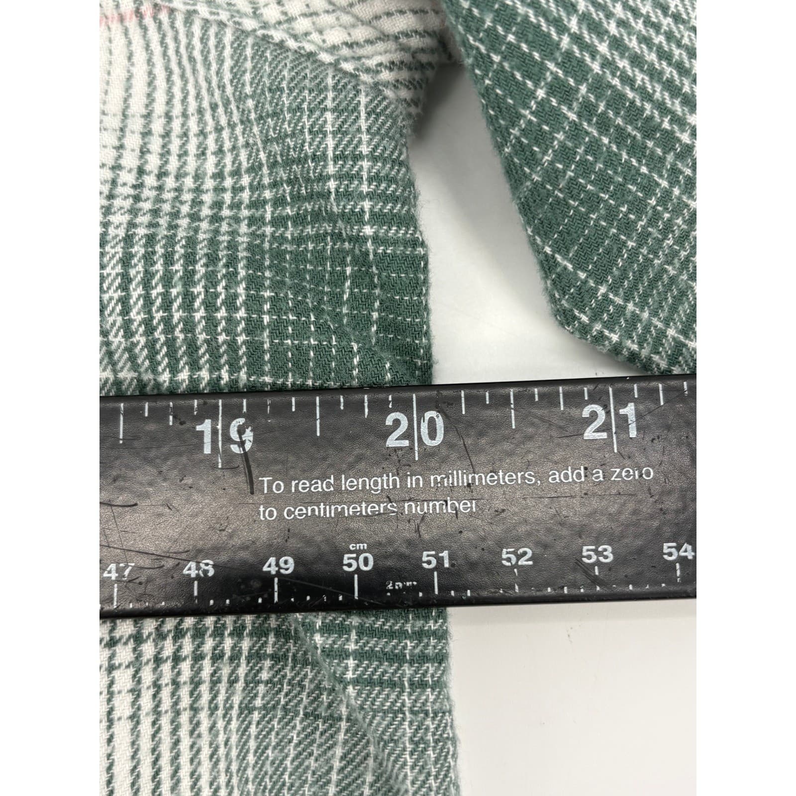 The North Face Womens Plaid Flannel Button Up Shirt Green Pink Size S - Thumbnail 6