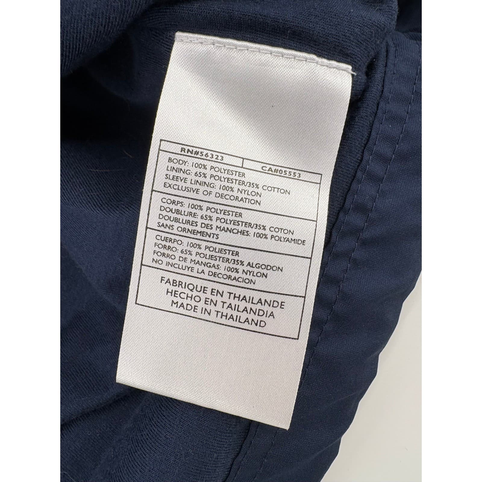Vintage Nike Windbreaker Jacket Men's Large Blue Yellow Pullover Full Zip y2k - Thumbnail 8