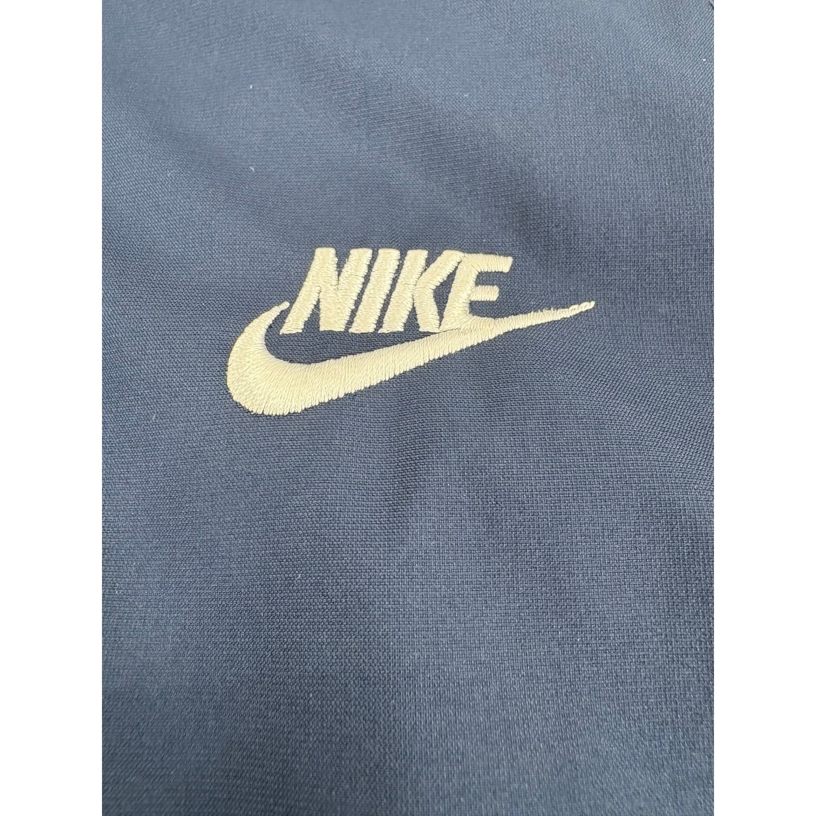 Vintage Nike Windbreaker Jacket Men's Large Blue Yellow Pullover Full Zip y2k - Thumbnail 10