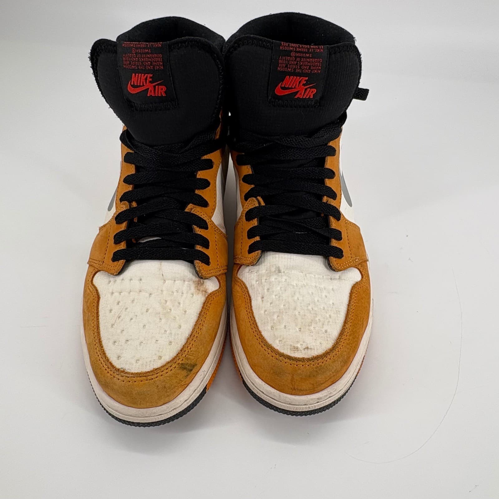 Air Jordan 1 Retro High OG Yellow Ochre DB2889-700 Size 12 Men's Used Authentic - Thumbnail 5