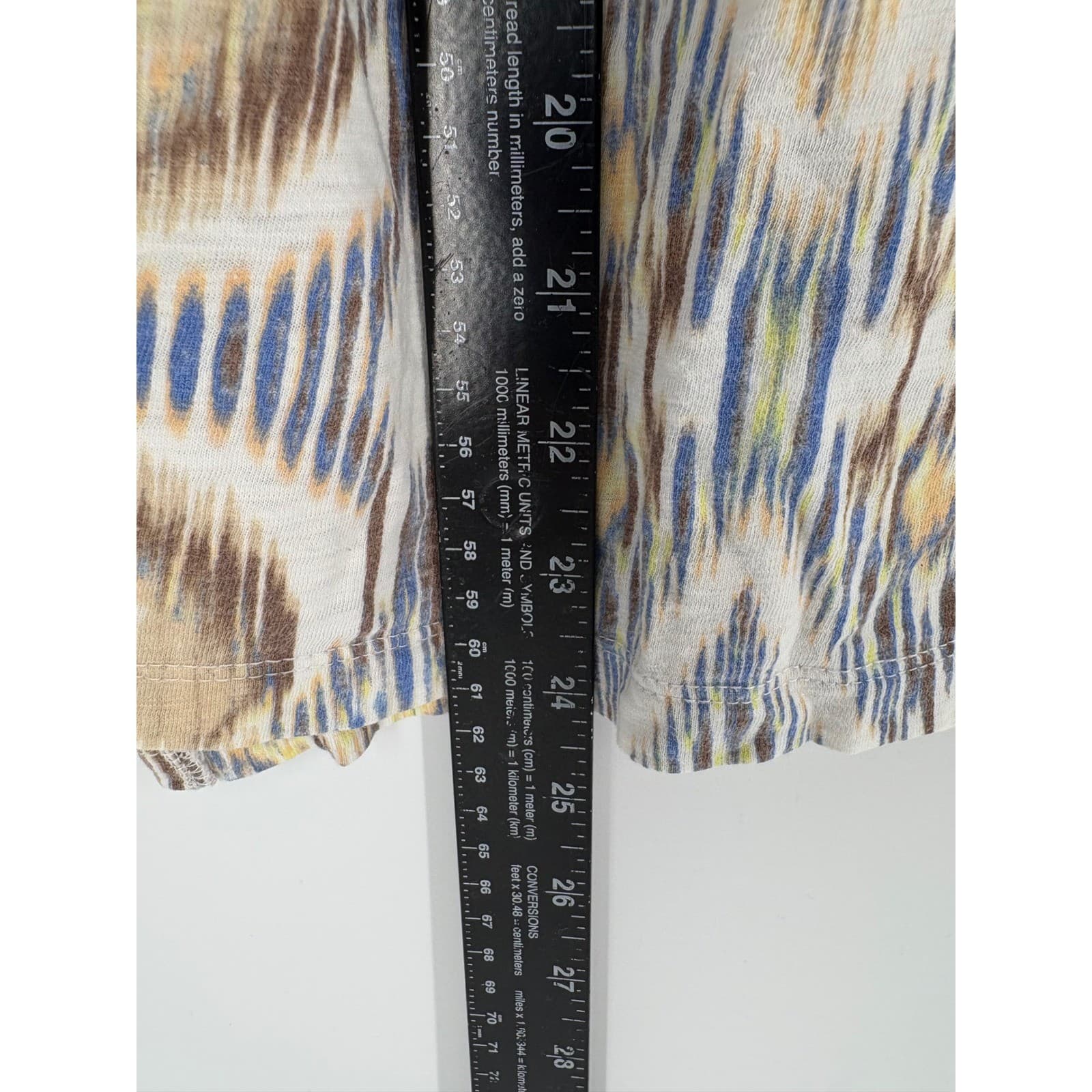 Chico's Black Label Ikat Print Long Sleeve Tunic Top Women's XL - Thumbnail 4