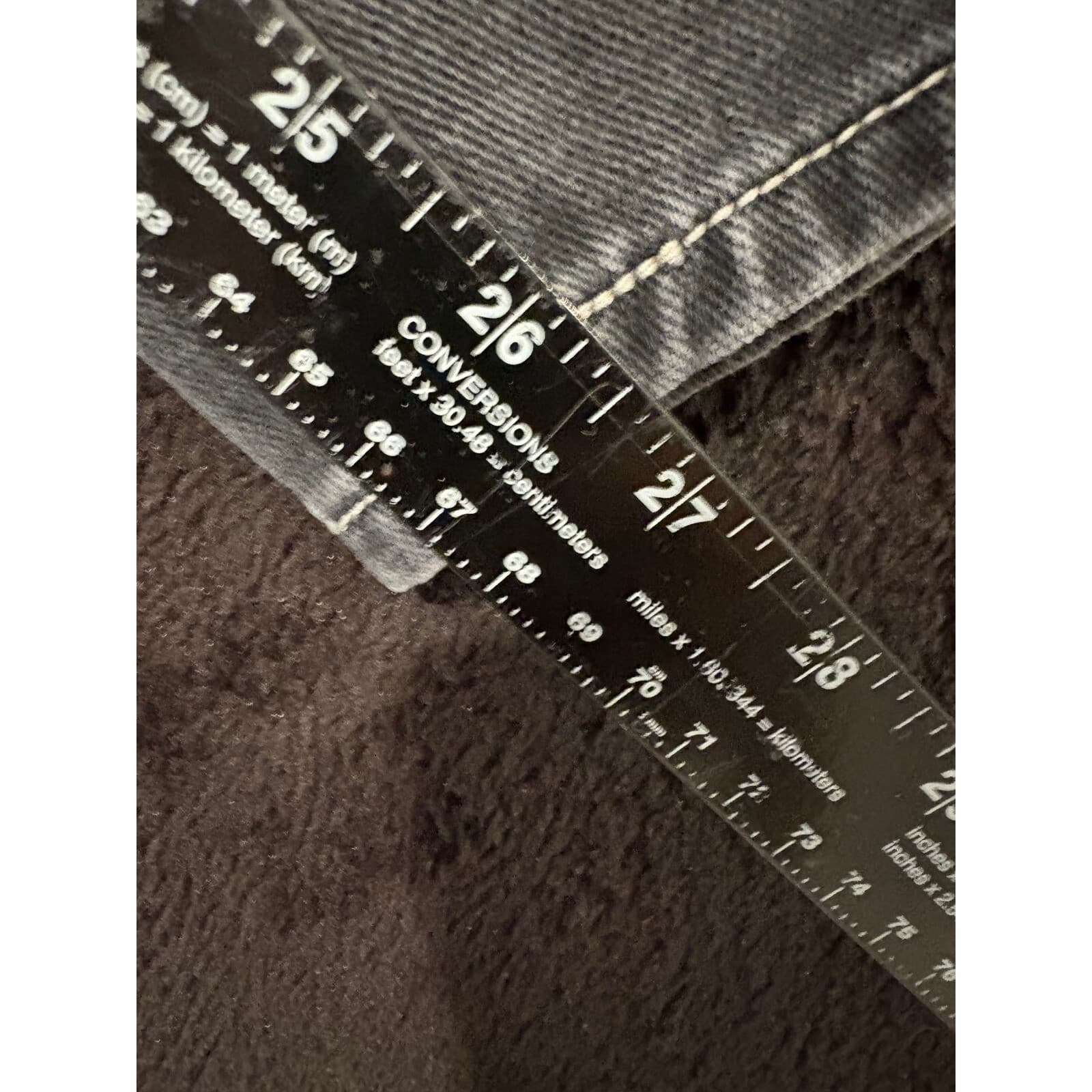 Pepe Jeans London Jeans Womens W30 L34 Gray Wash Straight Leg Denim 30 - Thumbnail 3