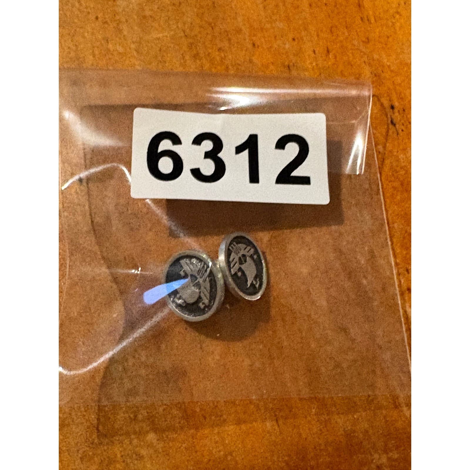 Unbranded Stud Earrings Womens OS Earrings Silver Black Viking Ship Nautical - Thumbnail 4