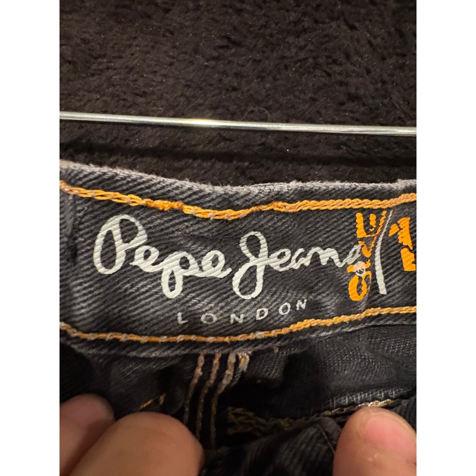 Pepe Jeans London Jeans Womens W30 L34 Gray Wash Straight Leg Denim 30 - Thumbnail 4