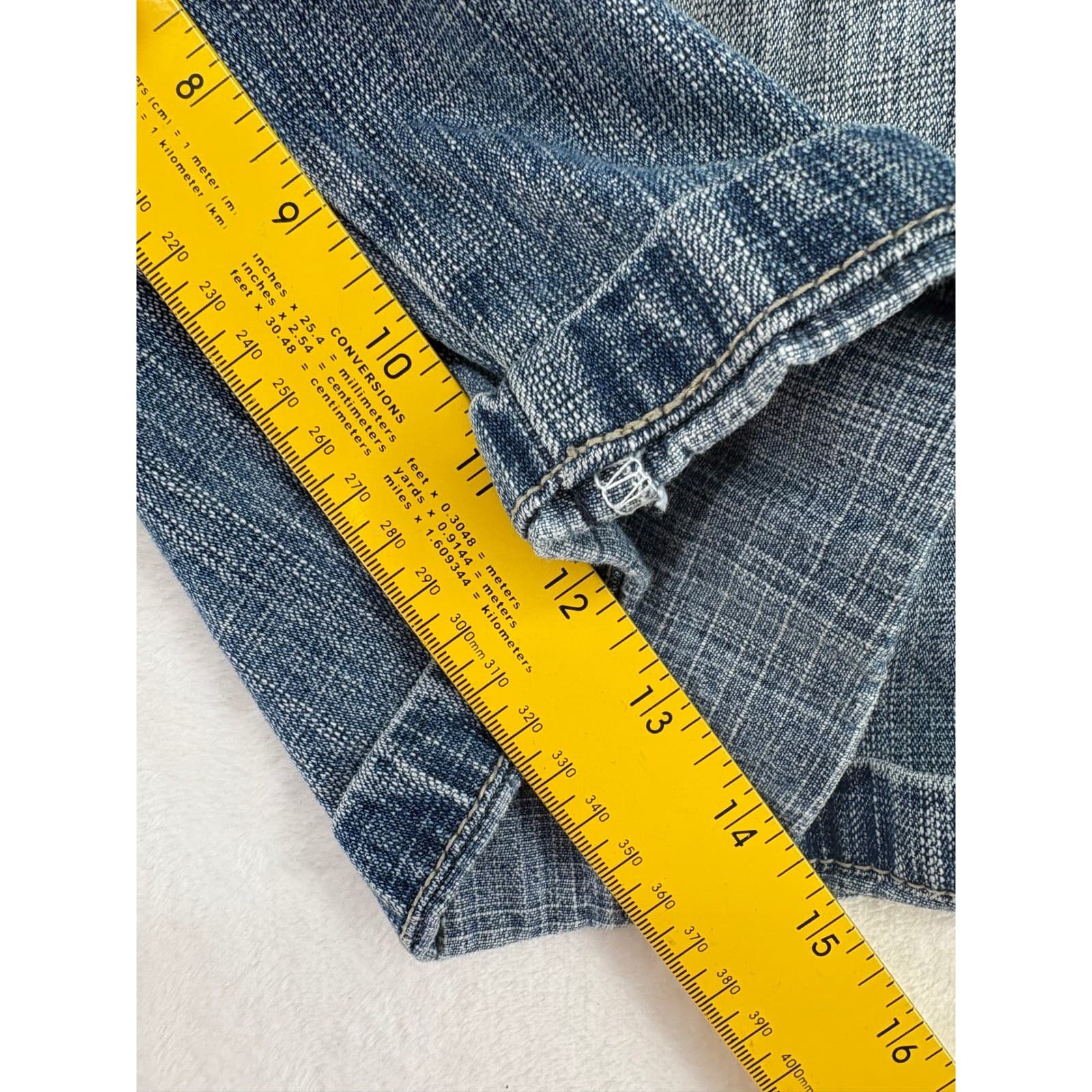 Southpole Denim Shorts Mens 36 Shorts Blue Baggy Y2K Streetwear Cargo Jean - Thumbnail 6
