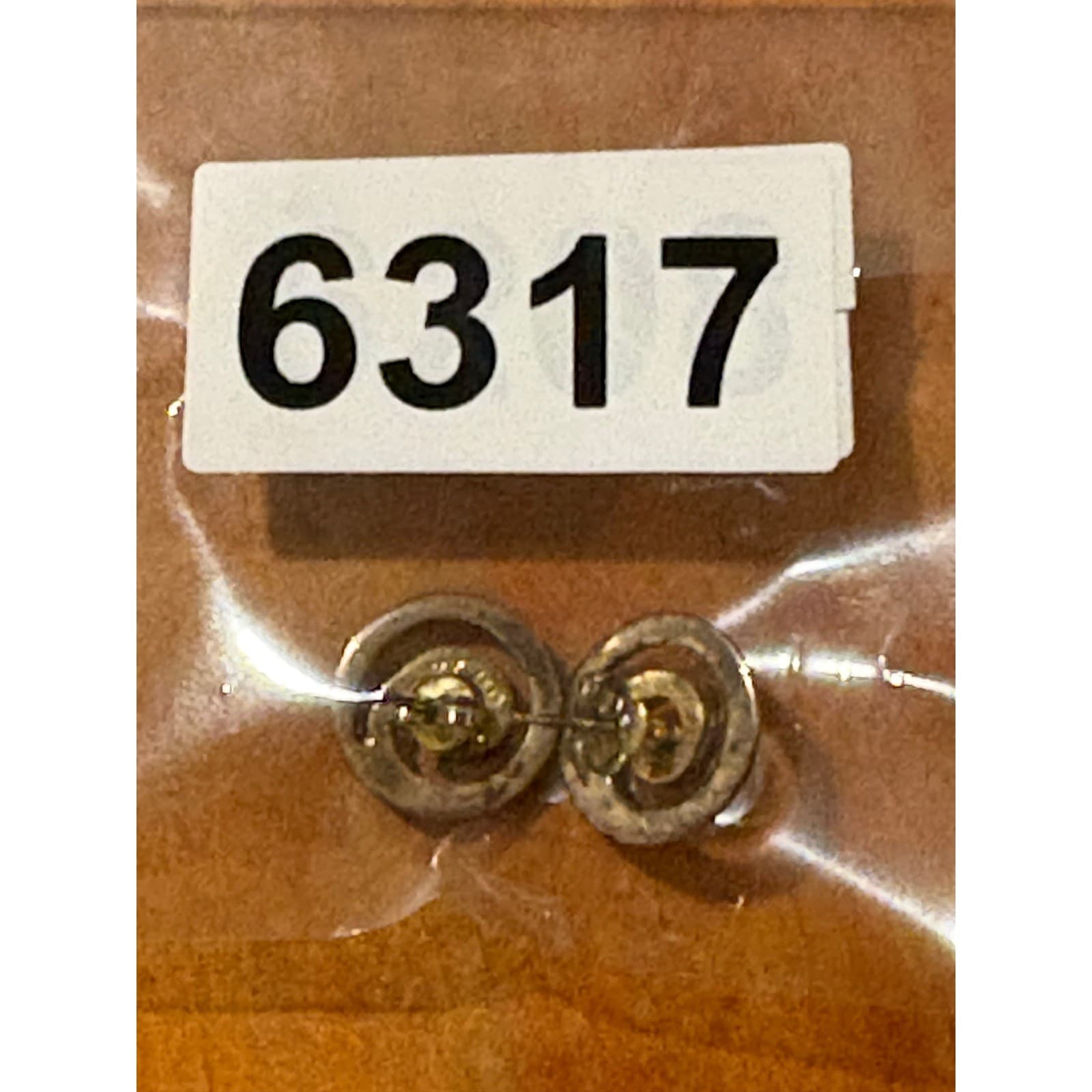 Sterling Silver 925 Spiral Stud Earrings Handmade Boho Swirl Minimalist - Thumbnail 5