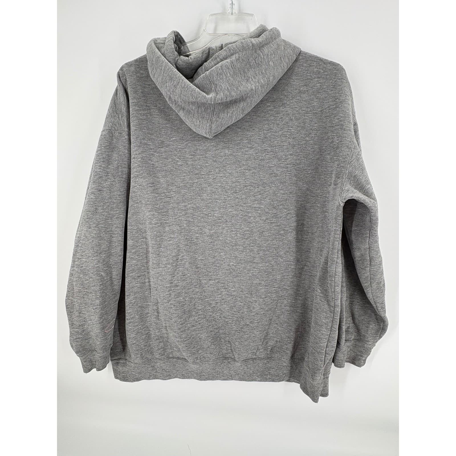 Oscar De La Hoya 92 Zip Up Hoodie Mens Large Gray Boxer Graphic - Thumbnail 2