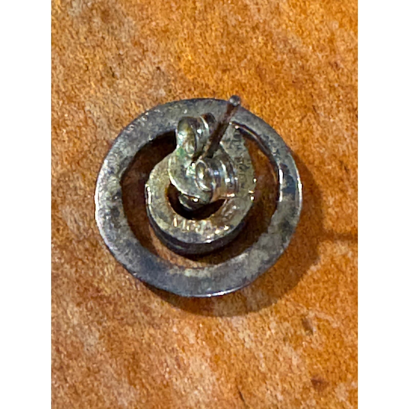 Sterling Silver 925 Spiral Stud Earrings Handmade Boho Swirl Minimalist - Thumbnail 2