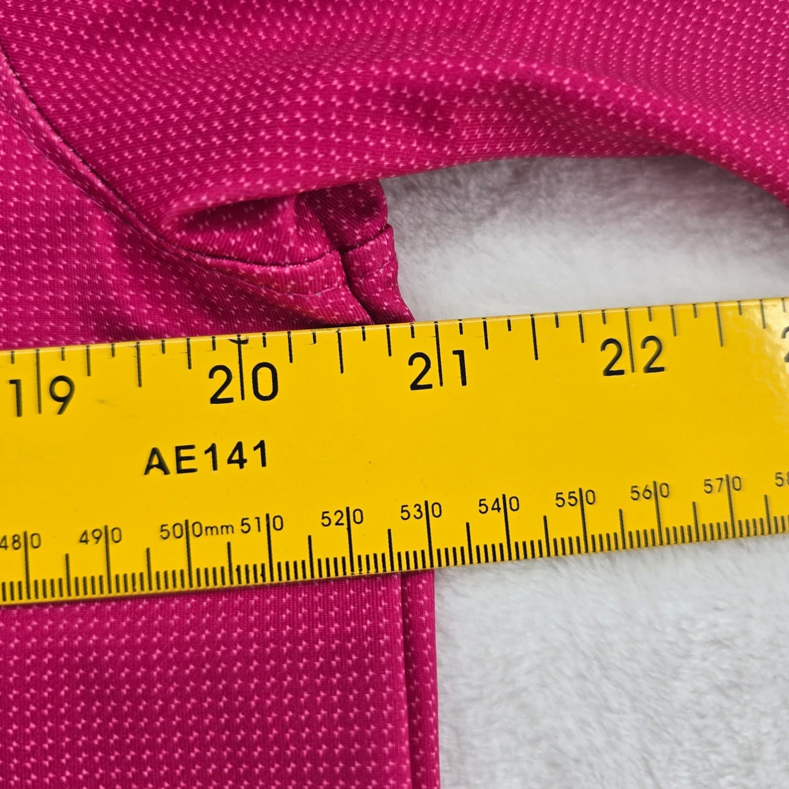 Cutter & Buck Polo Womens S Polo Pink CB DryTec 50+ UPF Short Sleeve Golf Top - Thumbnail 5