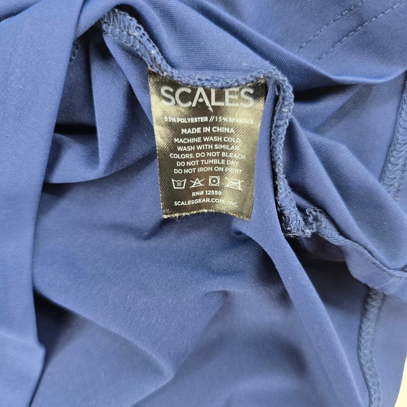 Scales Performance Polo Mens XL Shirt Navy Blue Country Club South Carolina Logo - Thumbnail 6