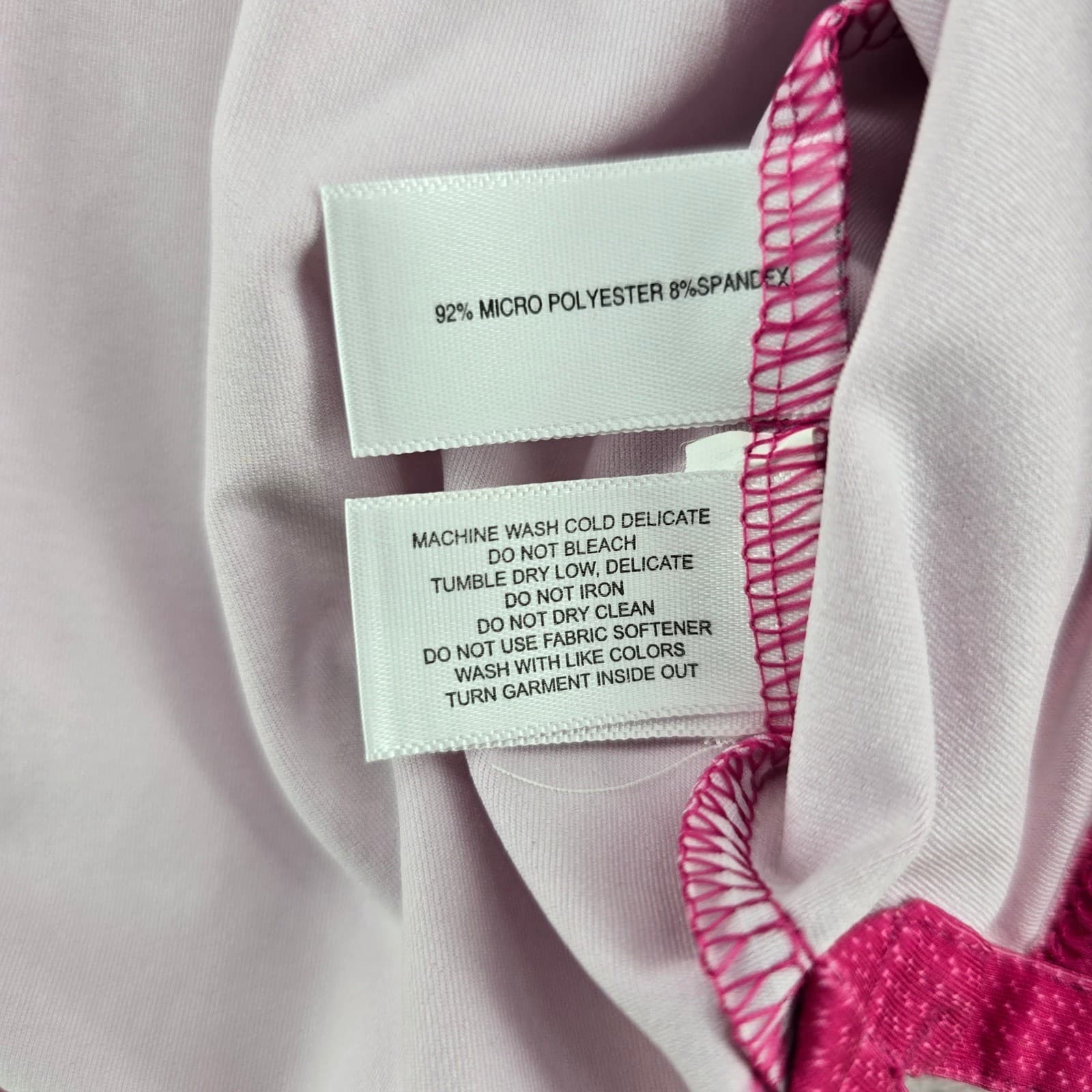 Cutter & Buck Polo Womens S Polo Pink CB DryTec 50+ UPF Short Sleeve Golf Top - Thumbnail 4
