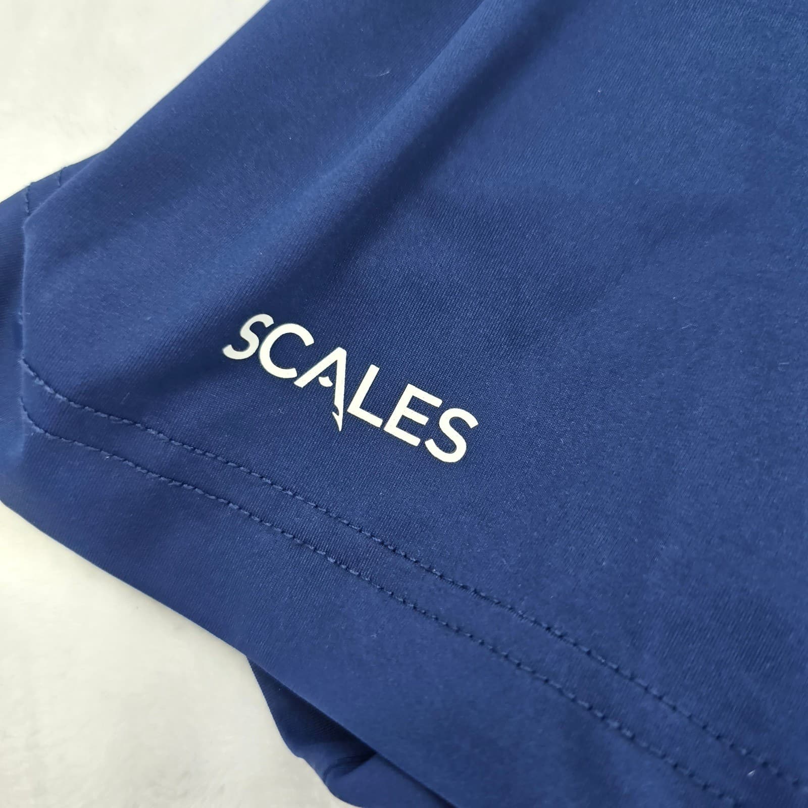 Scales Performance Polo Mens XL Shirt Navy Blue Country Club South Carolina Logo - Thumbnail 4