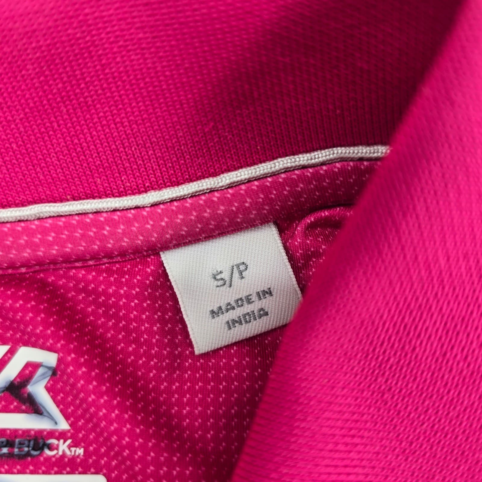 Cutter & Buck Polo Womens S Polo Pink CB DryTec 50+ UPF Short Sleeve Golf Top - Thumbnail 3
