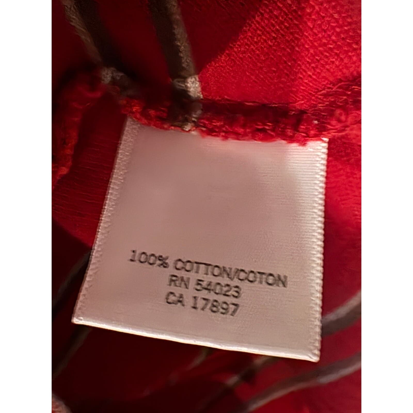 Banana Republic Striped Polo Shirt Long Sleeve Casual Red Elephant Logo M - Thumbnail 4