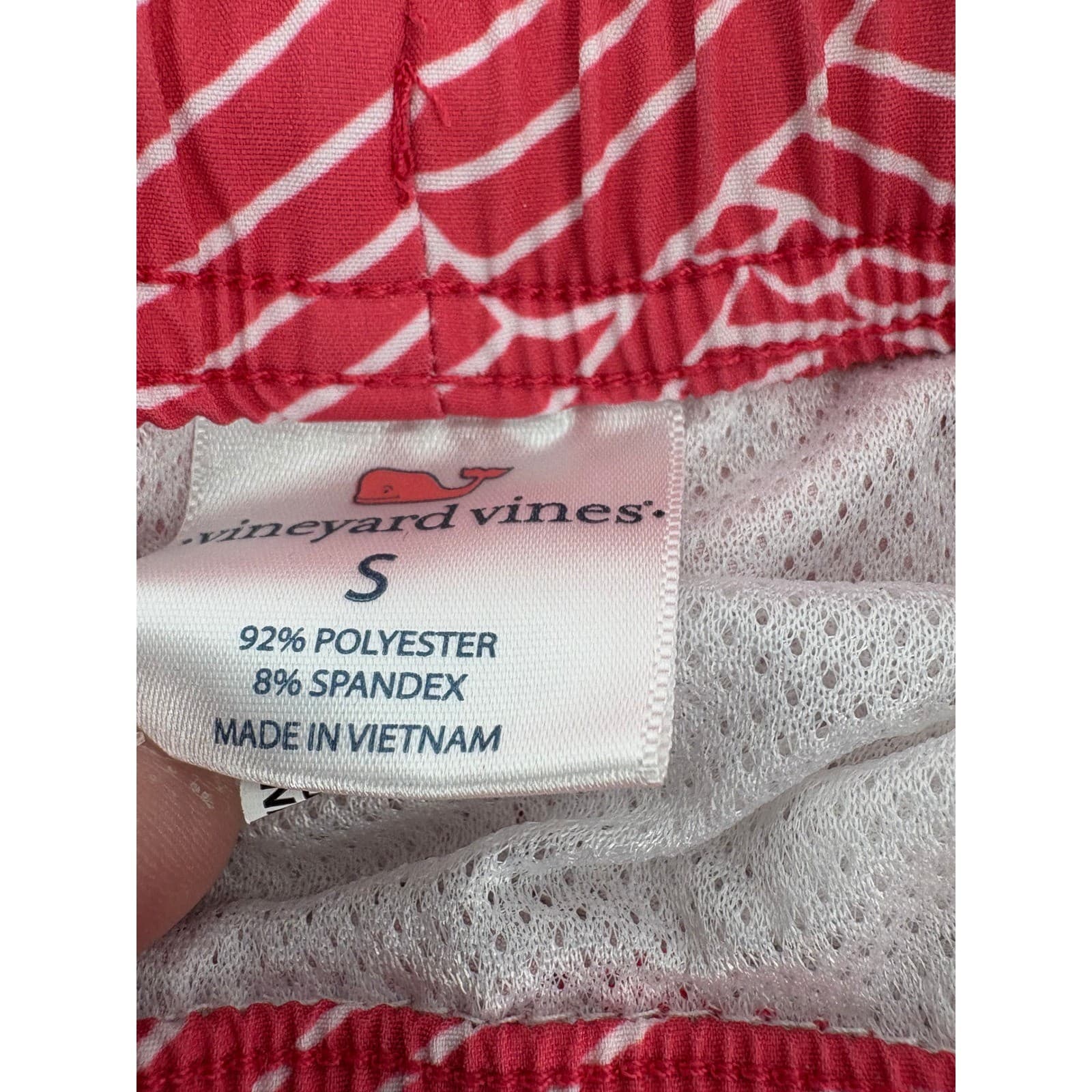 Vineyard Vines Mens Swim Trunks Boats Coral Reef Pattern Size S - Thumbnail 2