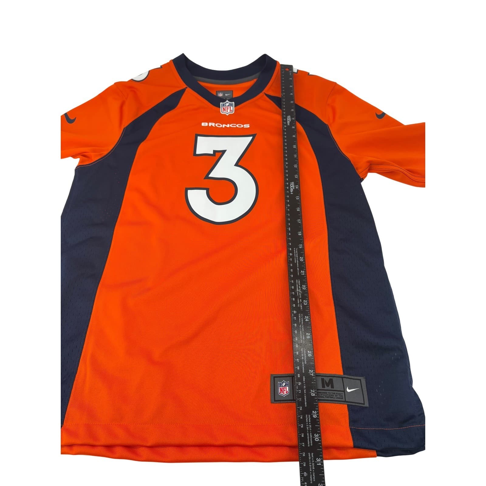 Nike Denver Broncos Medium Jersey Orange Noah Fant Russell Wilson NFL Lot of 2 - Thumbnail 13