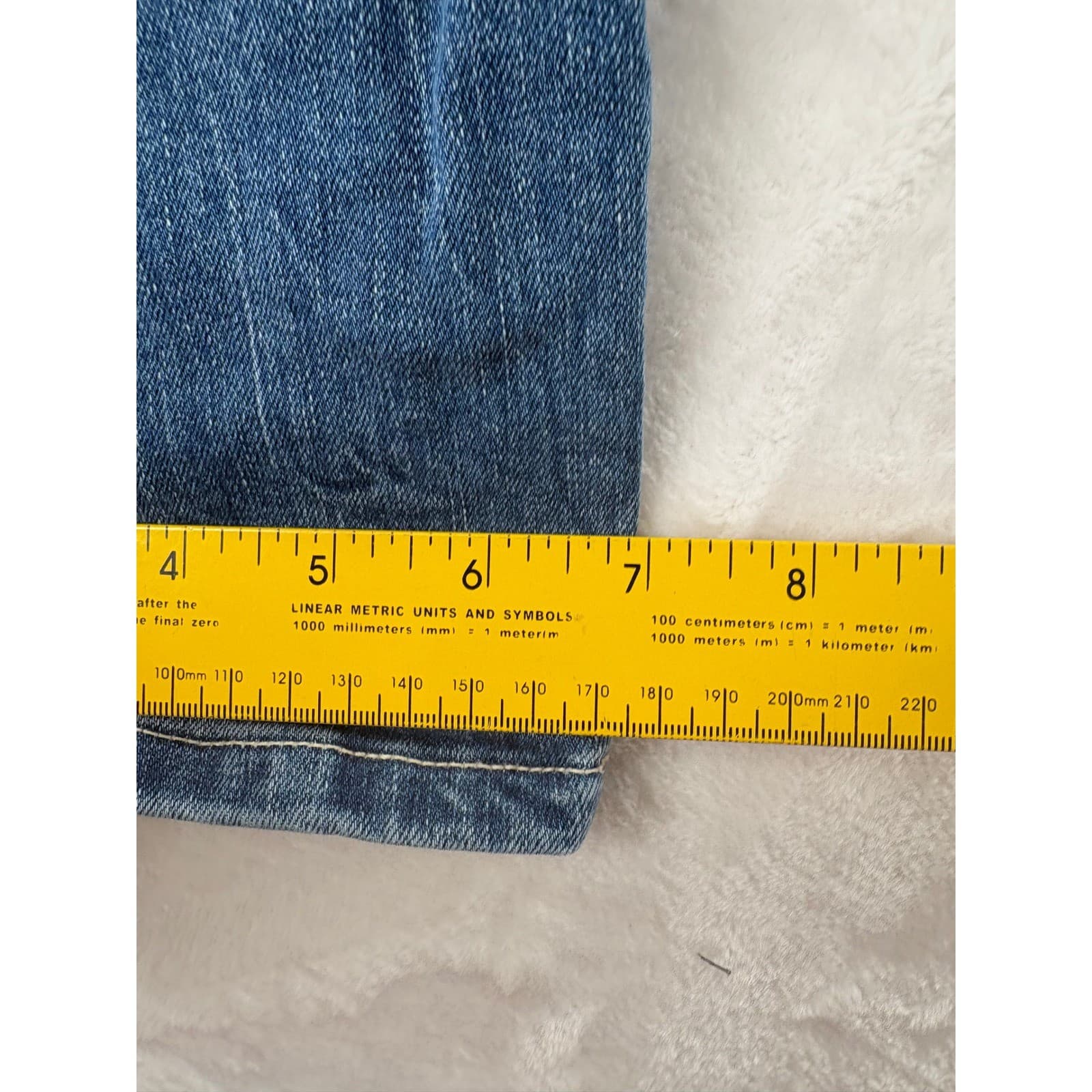 Scotch & Soda Ralston Mens 34 Jeans Blue Regular Slim Fit Amsterdams Blauw Denim - Thumbnail 10