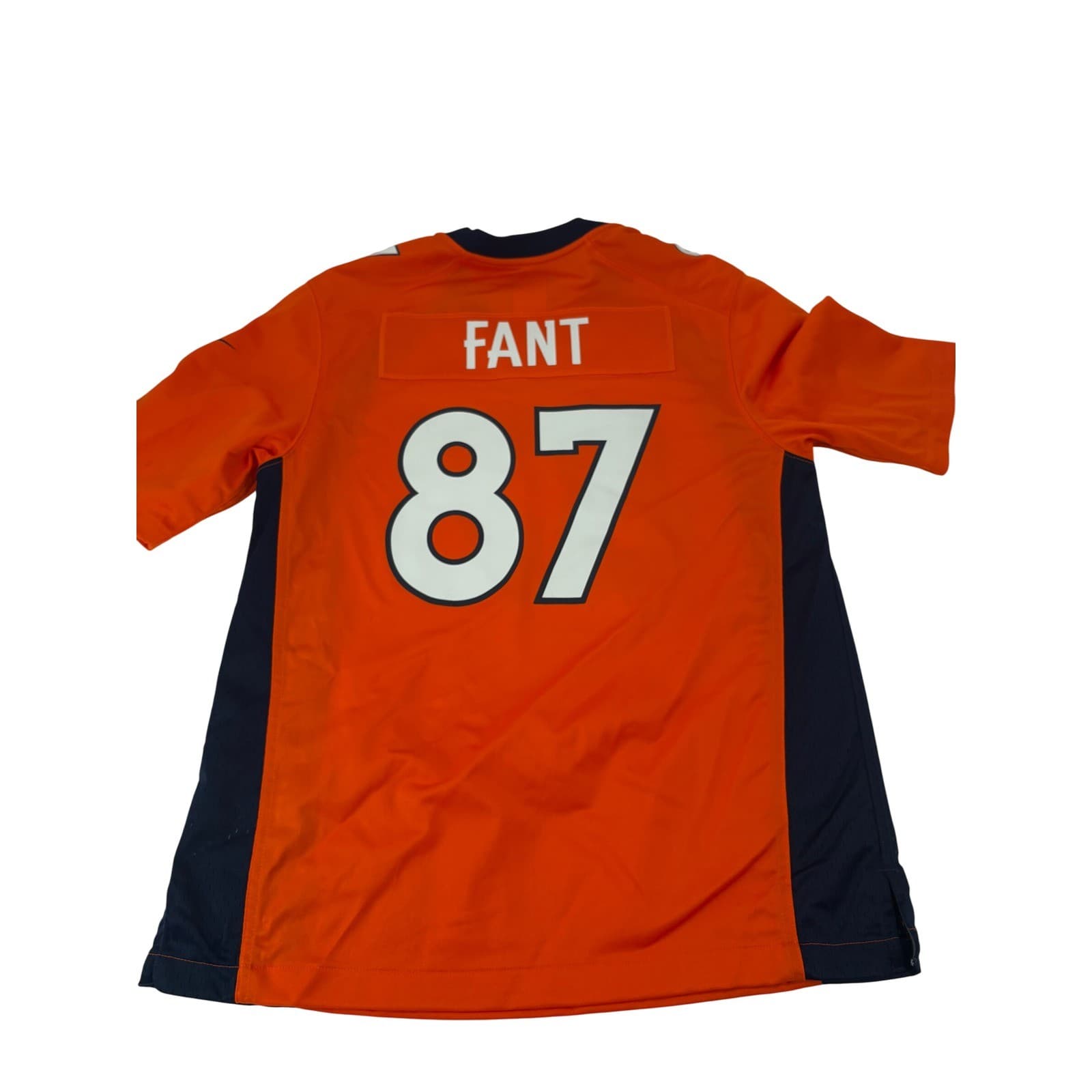 Nike Denver Broncos Medium Jersey Orange Noah Fant Russell Wilson NFL Lot of 2 - Thumbnail 8