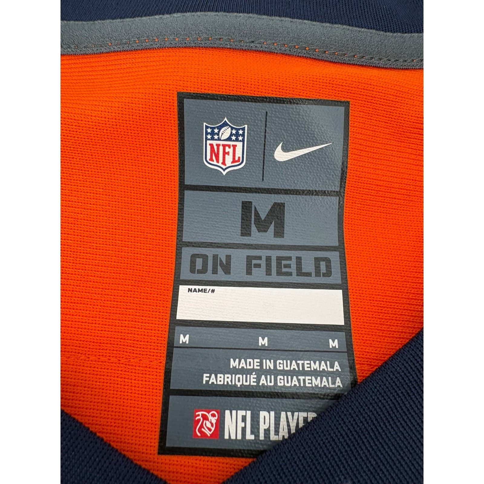 Nike Denver Broncos Medium Jersey Orange Noah Fant Russell Wilson NFL Lot of 2 - Thumbnail 6