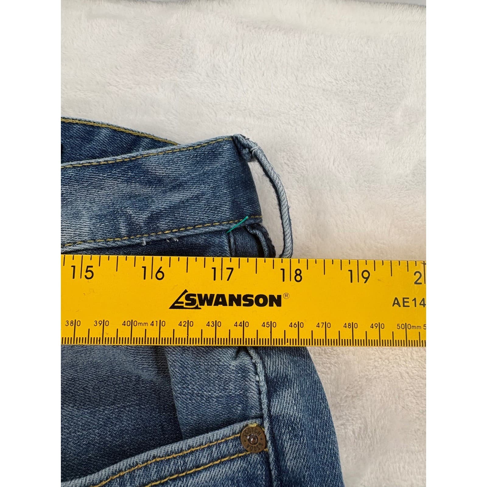 Scotch & Soda Ralston Mens 34 Jeans Blue Regular Slim Fit Amsterdams Blauw Denim - Thumbnail 7