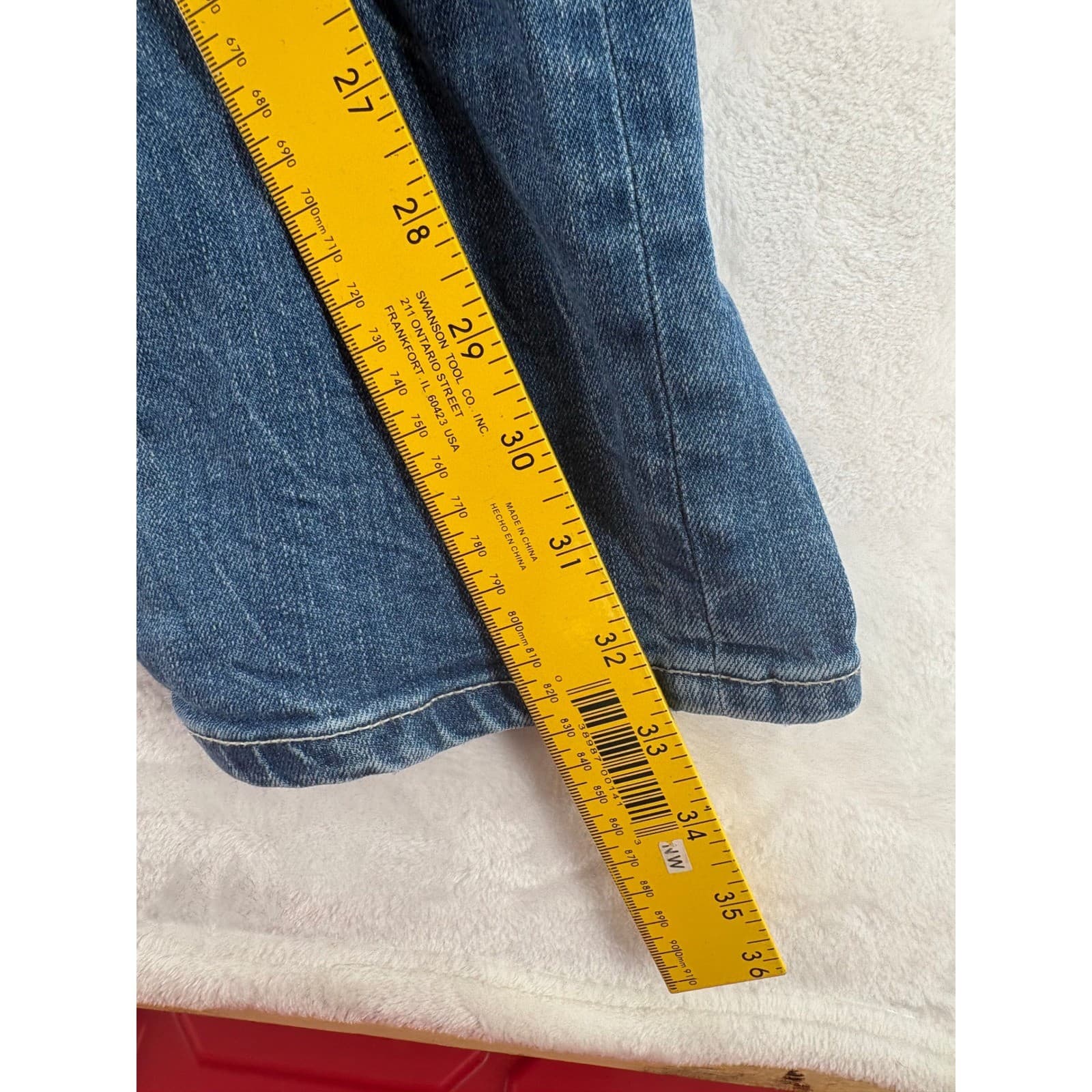Scotch & Soda Ralston Mens 34 Jeans Blue Regular Slim Fit Amsterdams Blauw Denim - Thumbnail 9