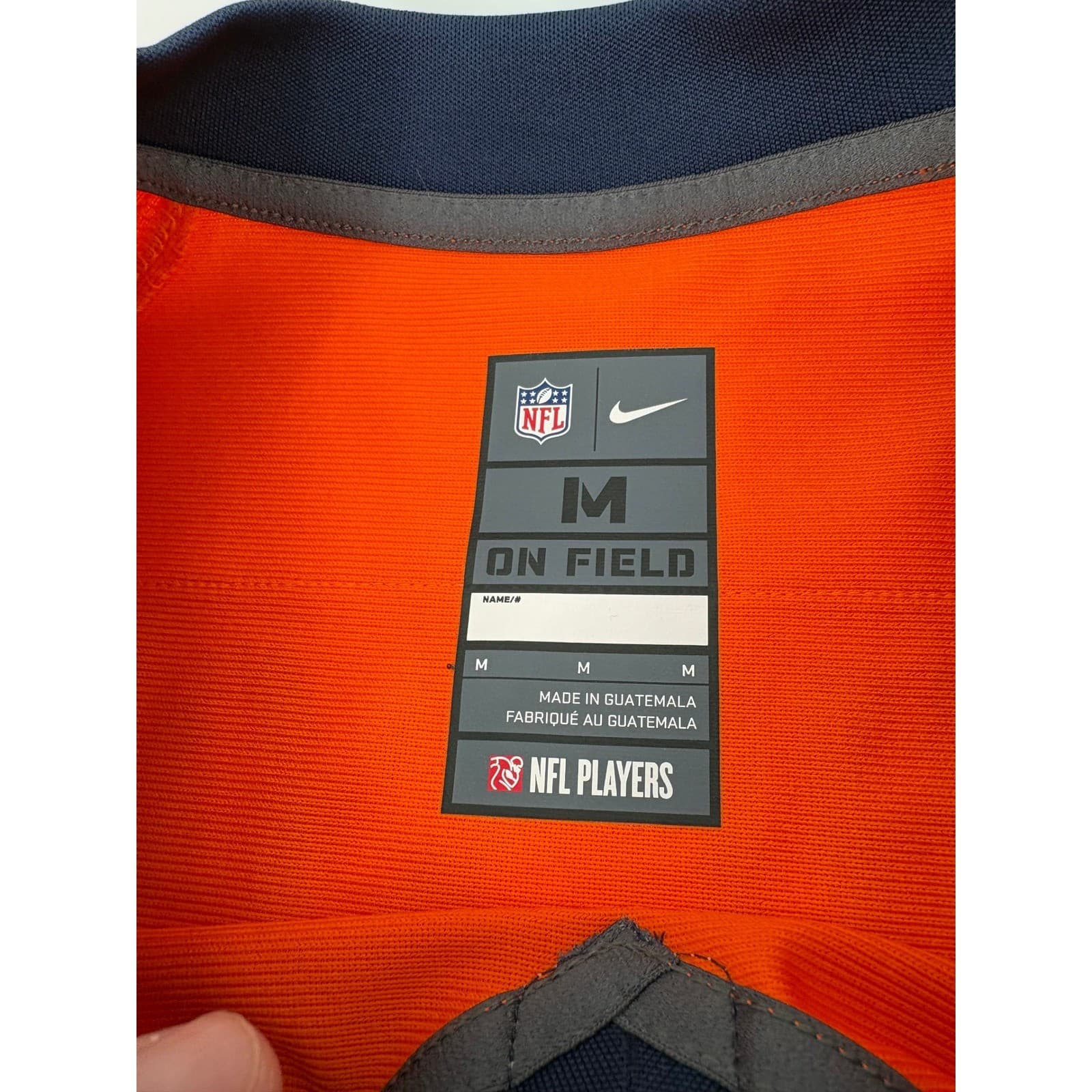 Nike Denver Broncos Medium Jersey Orange Noah Fant Russell Wilson NFL Lot of 2 - Thumbnail 10