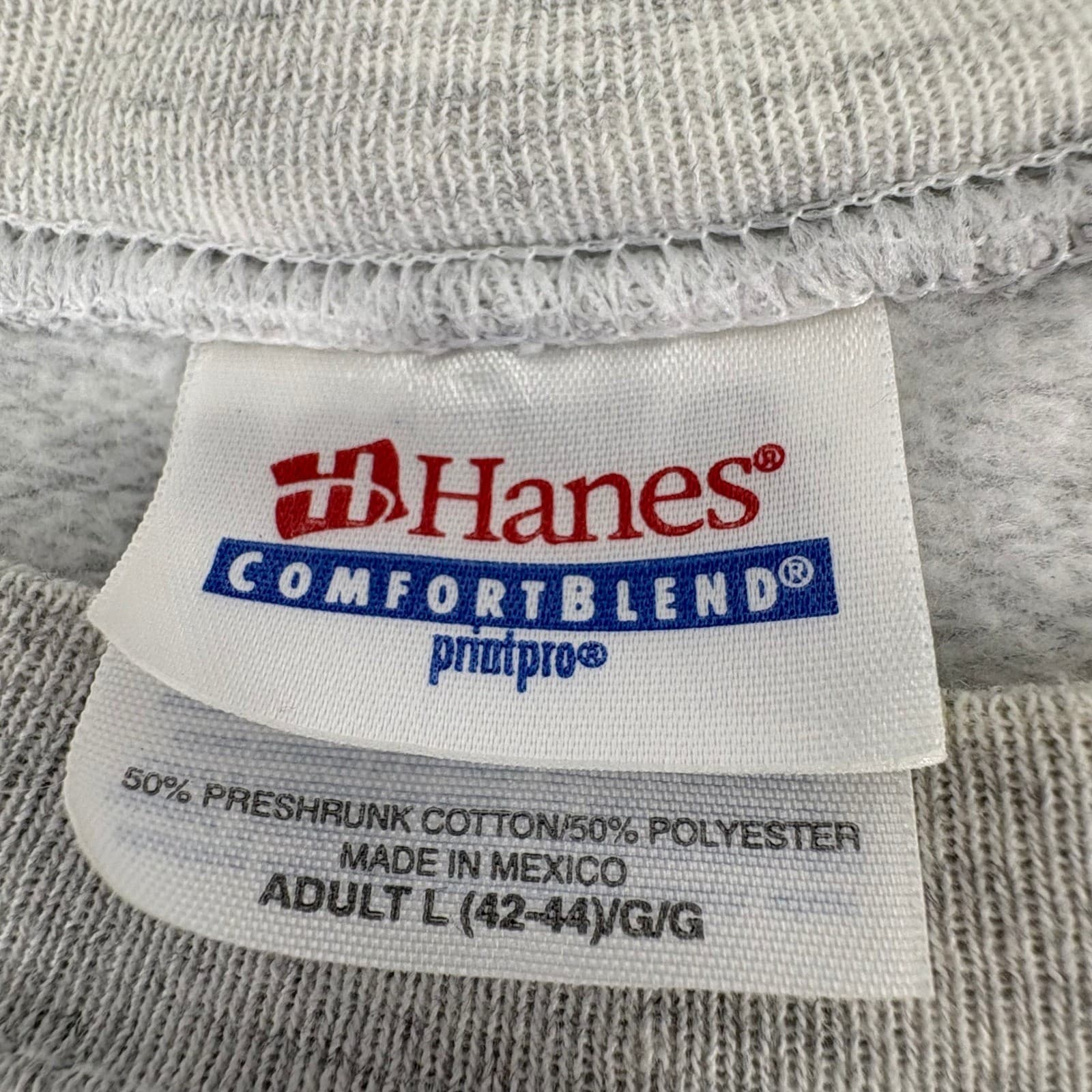 Vintage Quebec Balloon Festival Sweatshirt Hanes Comfortblend Gray Adult Large - Thumbnail 3