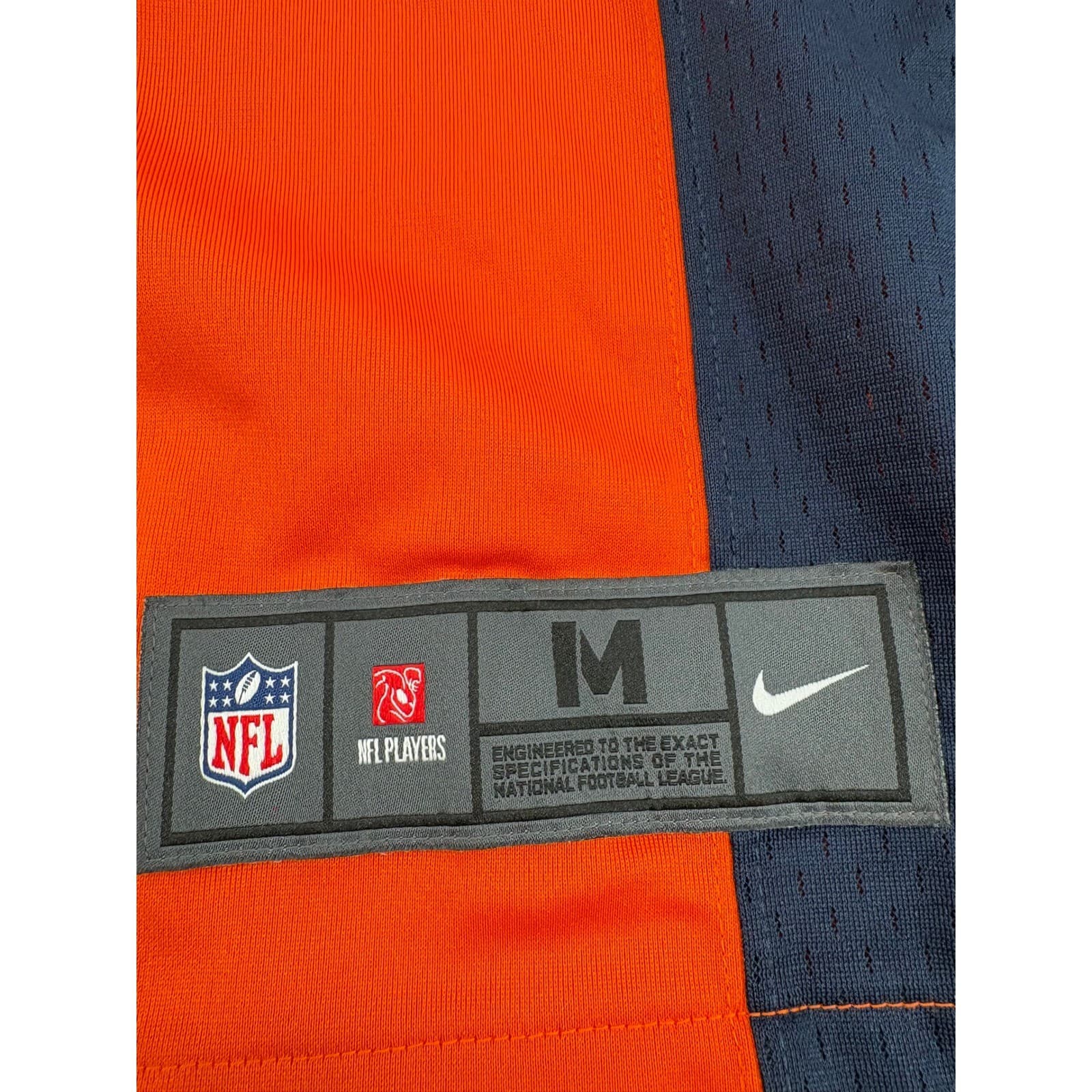 Nike Denver Broncos Medium Jersey Orange Noah Fant Russell Wilson NFL Lot of 2 - Thumbnail 7