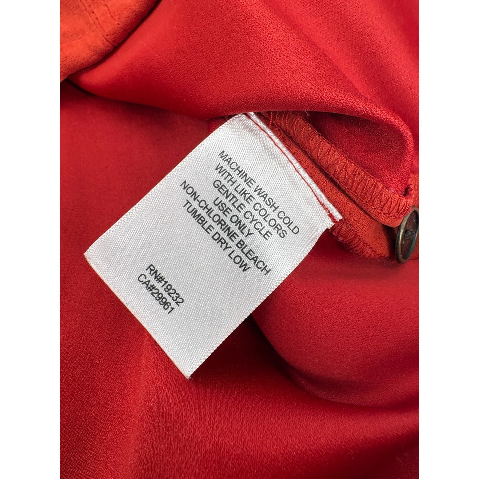 Alfred Dunner Womens Shirt Size 16 Orange Long Sleeve Button Front Pockets - Thumbnail 6