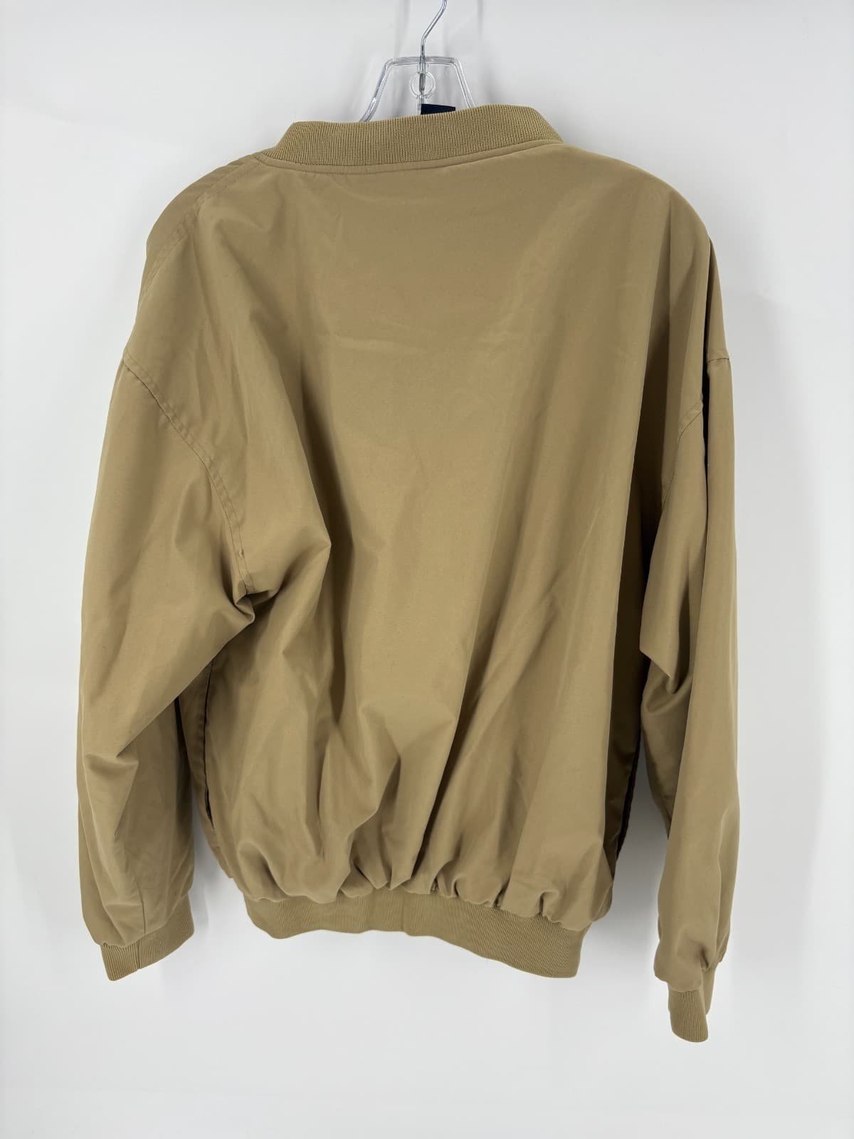 Beach Ball Classic 2000 Pullover Jacket Small Tan Velocity Y2K Myrtle Beach - Thumbnail 2