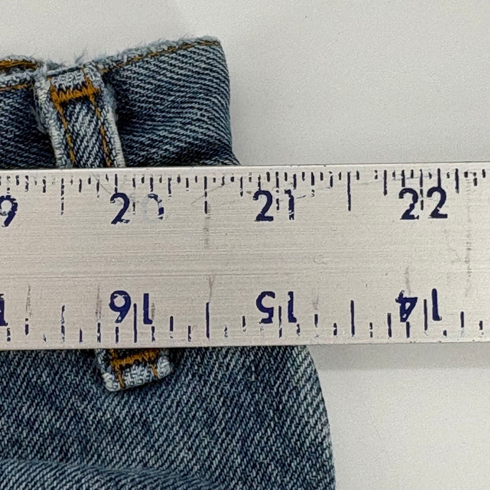 Levis 550 Relaxed Fit Vintage Jeans Mens 42x30 Blue Denim Pants - Thumbnail 6