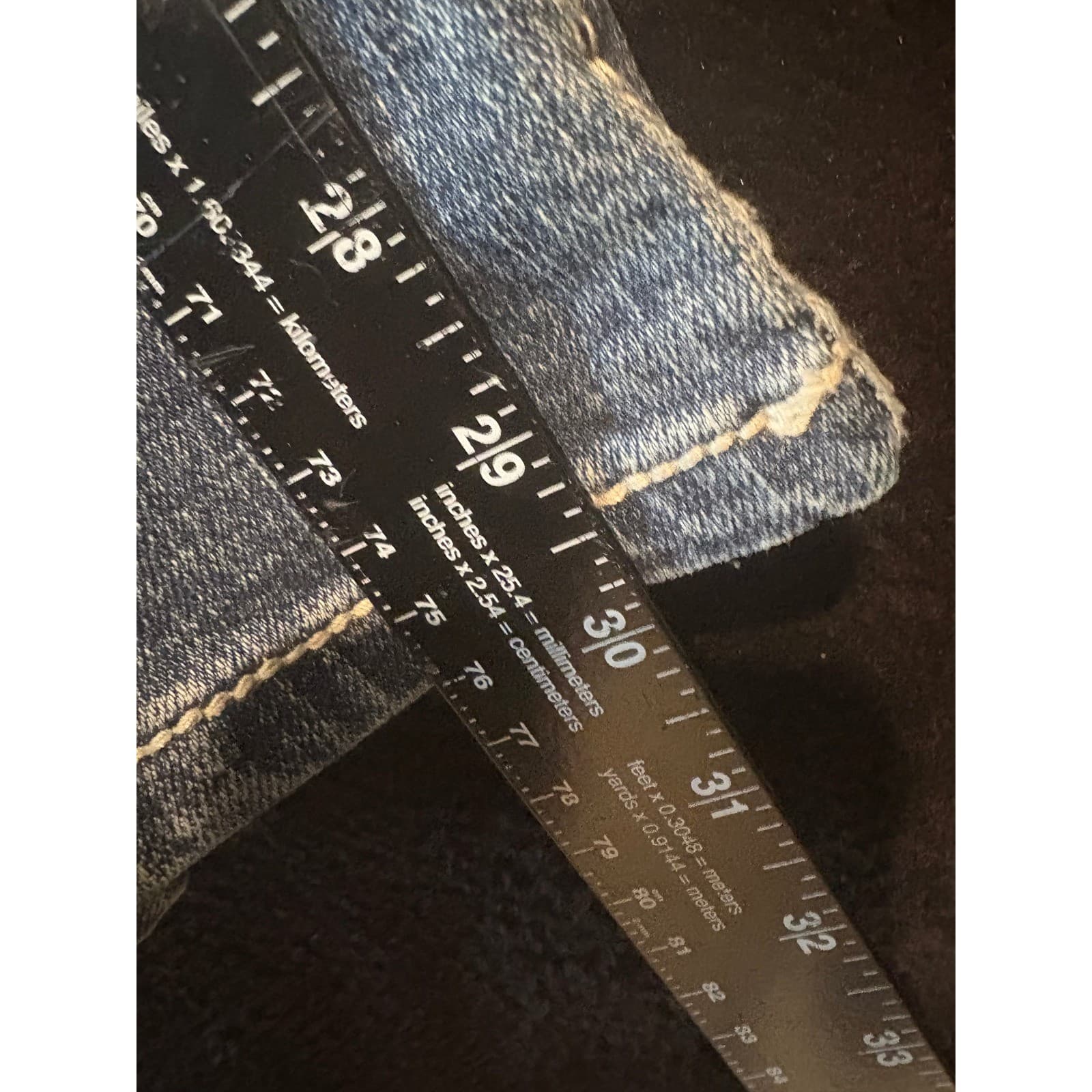 TK Axel Slim Boot Jeans Mens 38x30 Light Wash Denim Distressed Casual Pants - Thumbnail 6